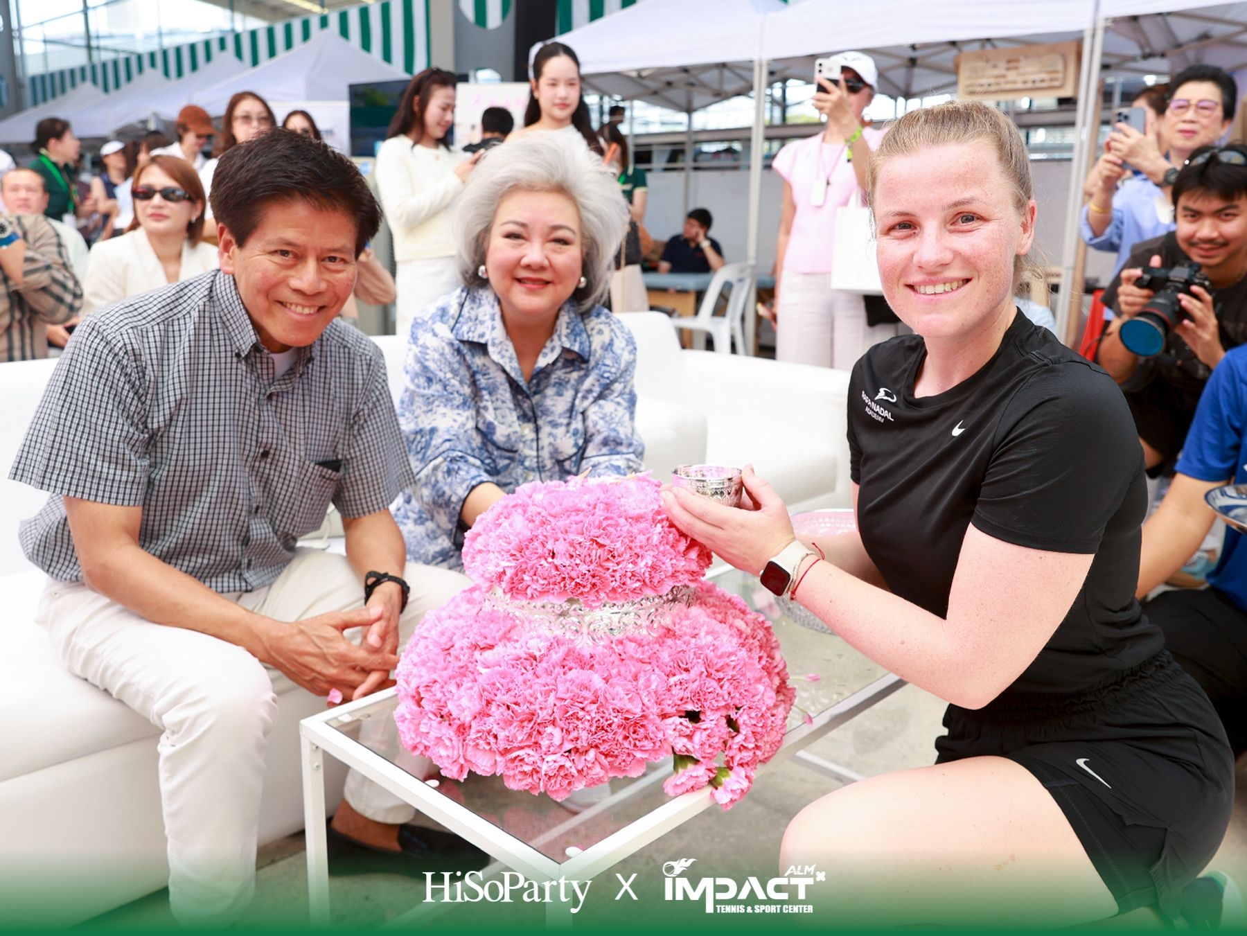 ALM x IMPACT Tennis & Sport Center จัดพิธีเปิดอย่างเป็นทางการ รวมตำนานนักเทนนิสไทยและดาวรุ่งร่วมสร้างสีสันครั้งสำคัญ