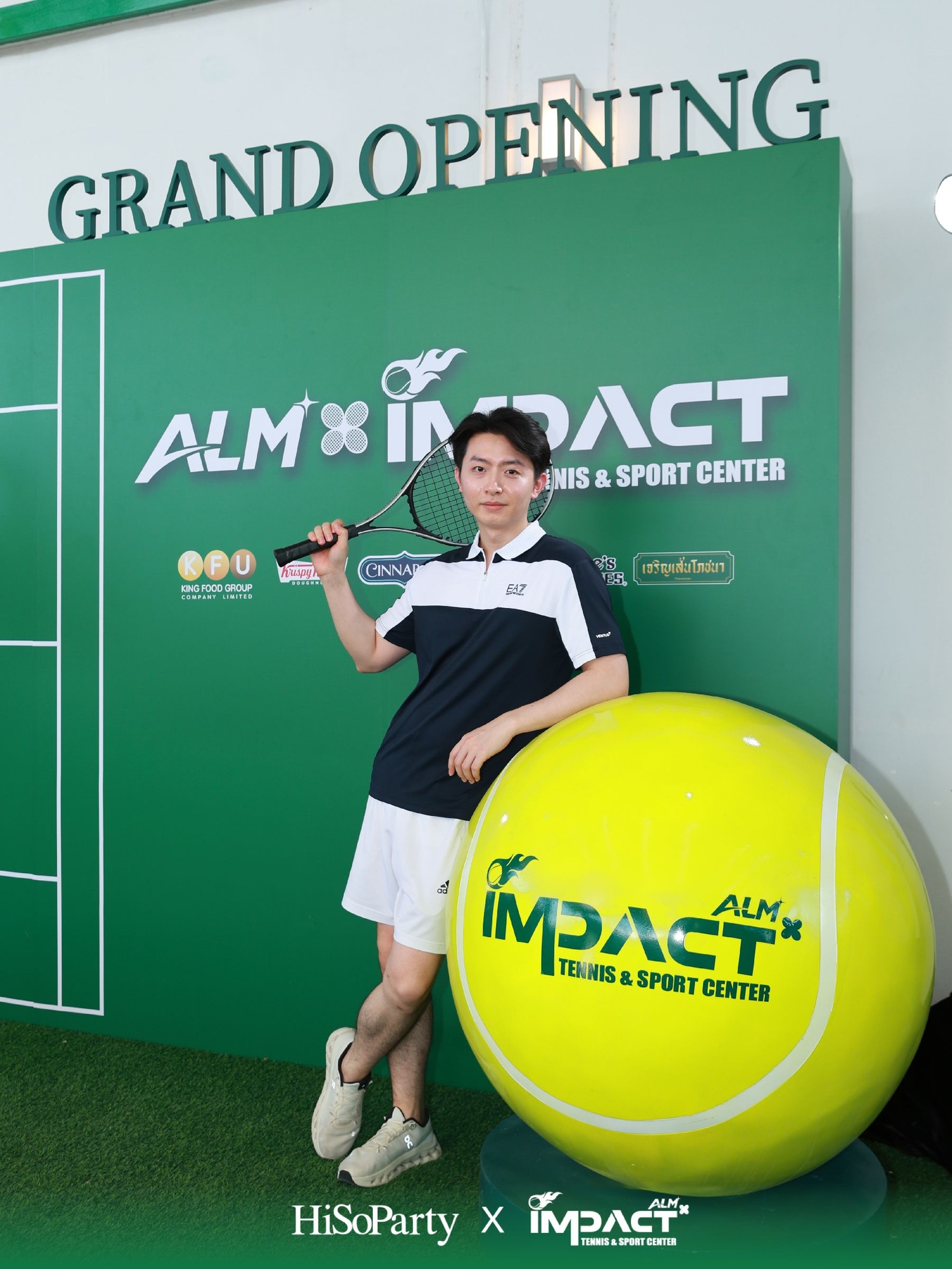 ALM x IMPACT Tennis & Sport Center จัดพิธีเปิดอย่างเป็นทางการ รวมตำนานนักเทนนิสไทยและดาวรุ่งร่วมสร้างสีสันครั้งสำคัญ