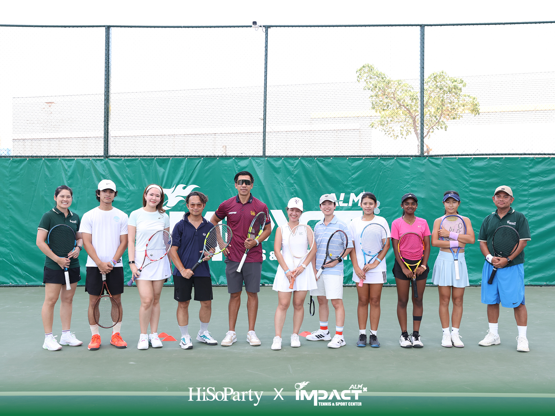 ALM x IMPACT Tennis & Sport Center จัดพิธีเปิดอย่างเป็นทางการ รวมตำนานนักเทนนิสไทยและดาวรุ่งร่วมสร้างสีสันครั้งสำคัญ