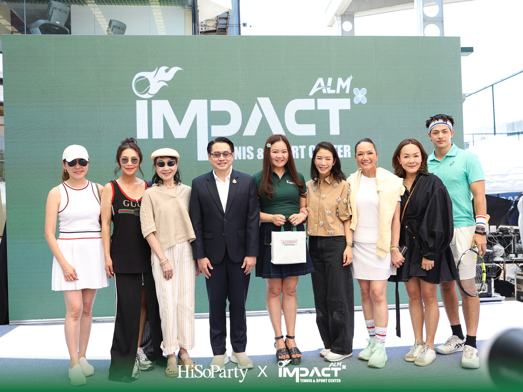 ALM x IMPACT Tennis & Sport Center จัดพิธีเปิดอย่างเป็นทางการ รวมตำนานนักเทนนิสไทยและดาวรุ่งร่วมสร้างสีสันครั้งสำคัญ