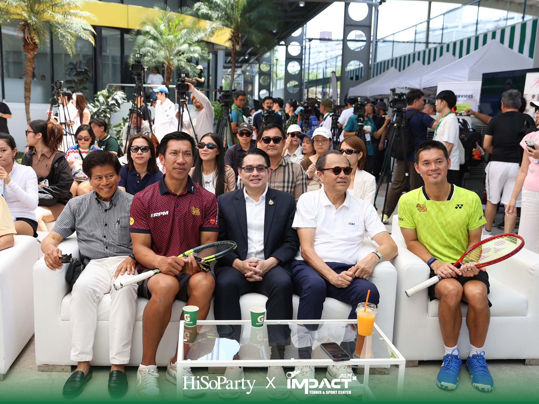ALM x IMPACT Tennis & Sport Center จัดพิธีเปิดอย่างเป็นทางการ รวมตำนานนักเทนนิสไทยและดาวรุ่งร่วมสร้างสีสันครั้งสำคัญ