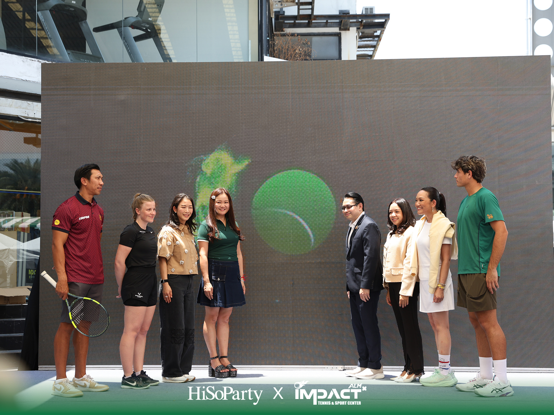 ALM x IMPACT Tennis & Sport Center จัดพิธีเปิดอย่างเป็นทางการ รวมตำนานนักเทนนิสไทยและดาวรุ่งร่วมสร้างสีสันครั้งสำคัญ