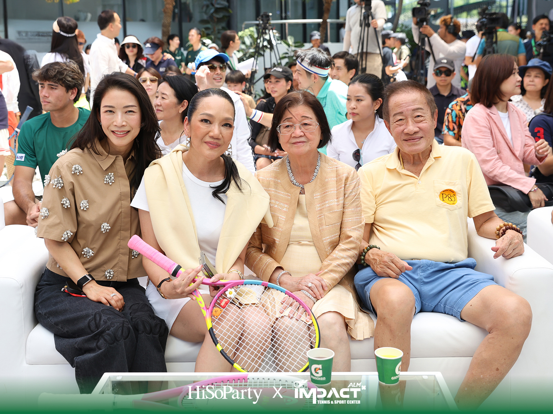 ALM x IMPACT Tennis & Sport Center จัดพิธีเปิดอย่างเป็นทางการ รวมตำนานนักเทนนิสไทยและดาวรุ่งร่วมสร้างสีสันครั้งสำคัญ