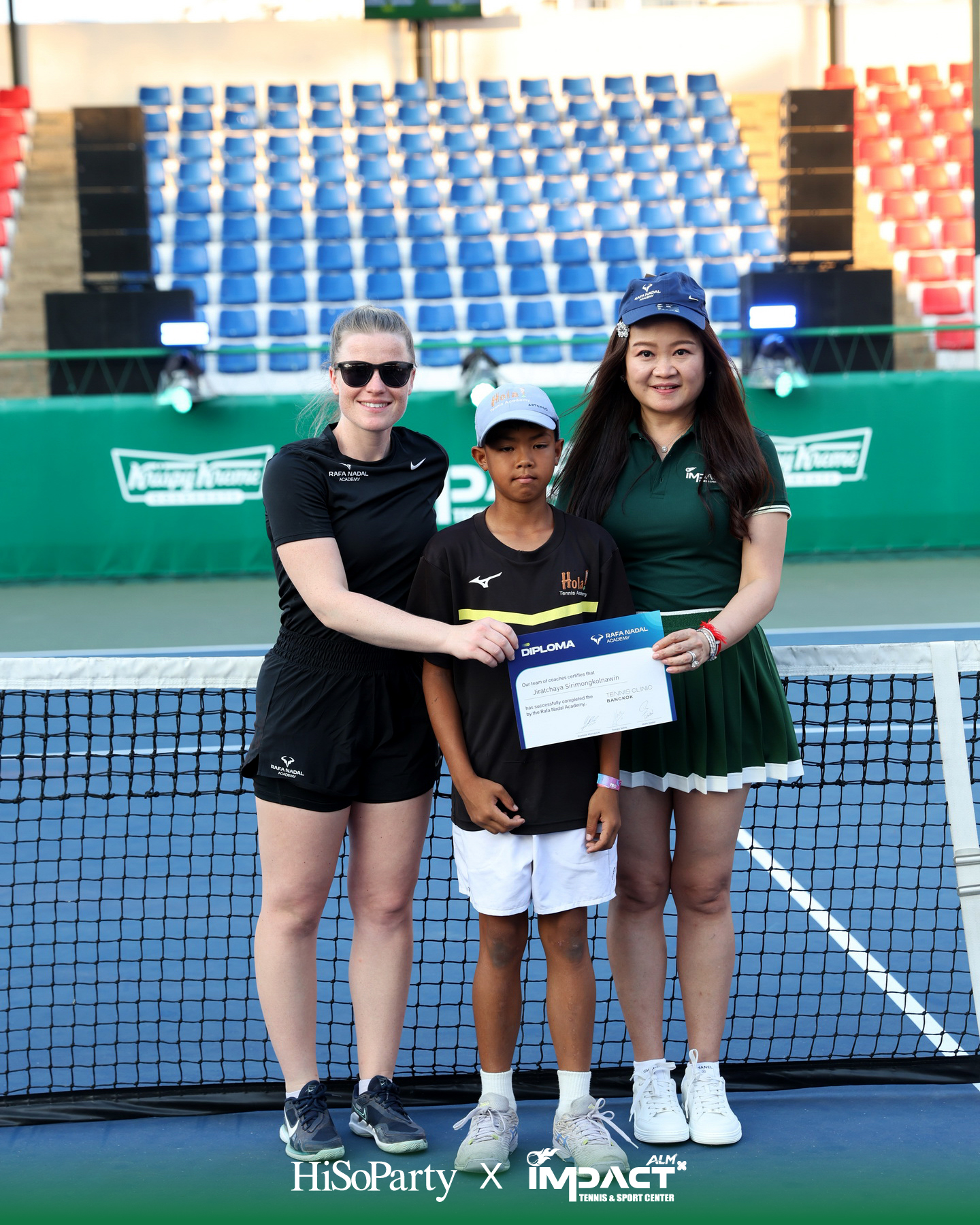 ALM x IMPACT Tennis & Sport Center จัดพิธีเปิดอย่างเป็นทางการ รวมตำนานนักเทนนิสไทยและดาวรุ่งร่วมสร้างสีสันครั้งสำคัญ