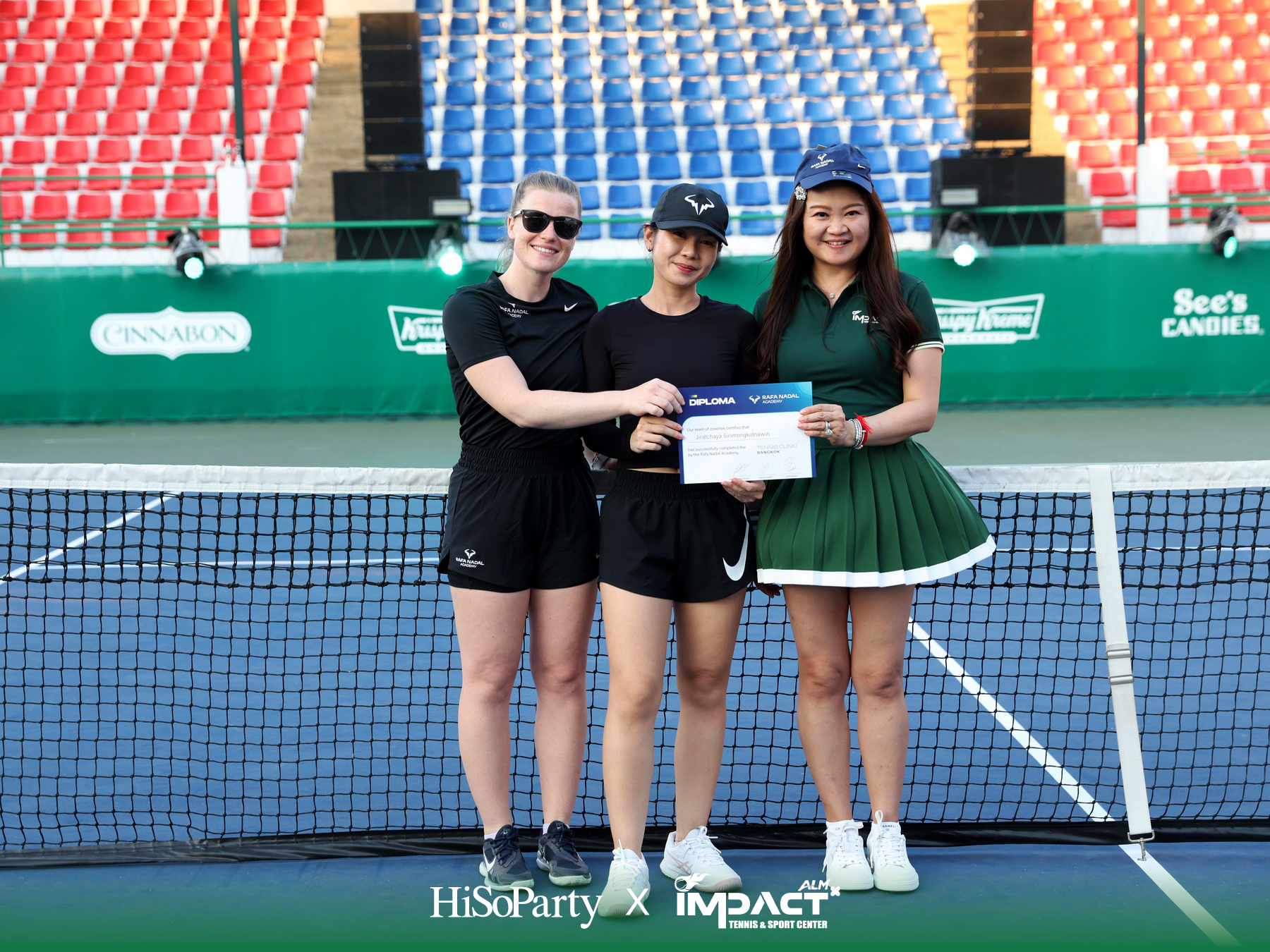 ALM x IMPACT Tennis & Sport Center จัดพิธีเปิดอย่างเป็นทางการ รวมตำนานนักเทนนิสไทยและดาวรุ่งร่วมสร้างสีสันครั้งสำคัญ