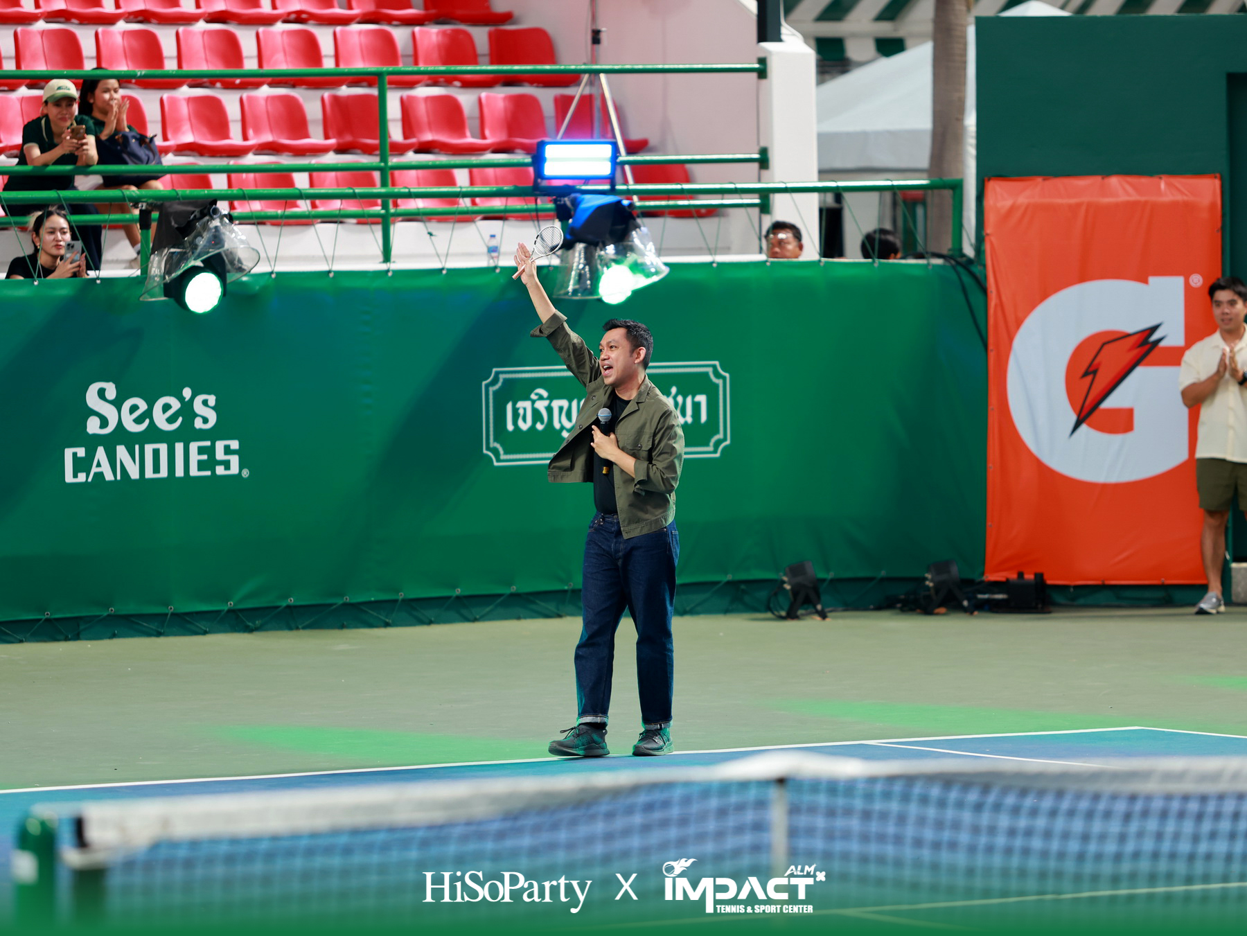 ALM x IMPACT Tennis & Sport Center จัดพิธีเปิดอย่างเป็นทางการ รวมตำนานนักเทนนิสไทยและดาวรุ่งร่วมสร้างสีสันครั้งสำคัญ