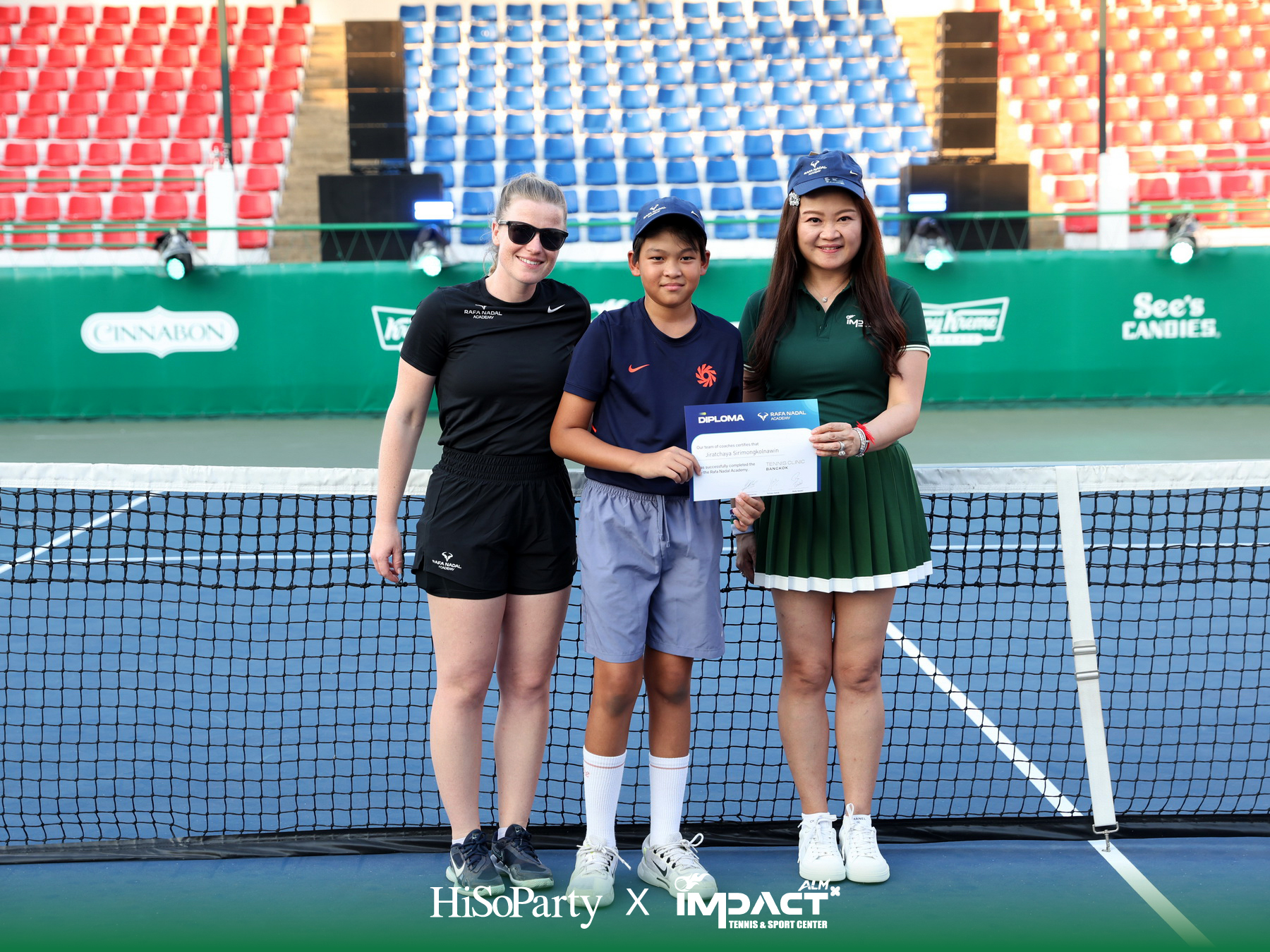 ALM x IMPACT Tennis & Sport Center จัดพิธีเปิดอย่างเป็นทางการ รวมตำนานนักเทนนิสไทยและดาวรุ่งร่วมสร้างสีสันครั้งสำคัญ