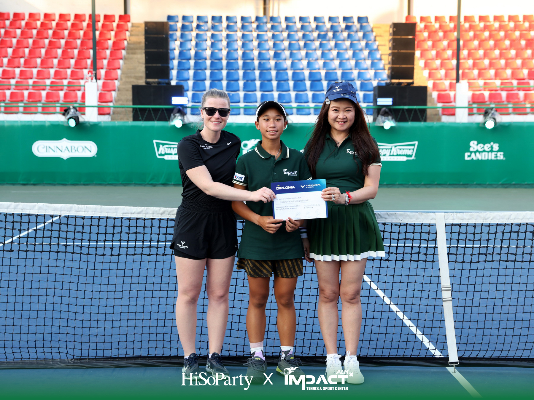 ALM x IMPACT Tennis & Sport Center จัดพิธีเปิดอย่างเป็นทางการ รวมตำนานนักเทนนิสไทยและดาวรุ่งร่วมสร้างสีสันครั้งสำคัญ