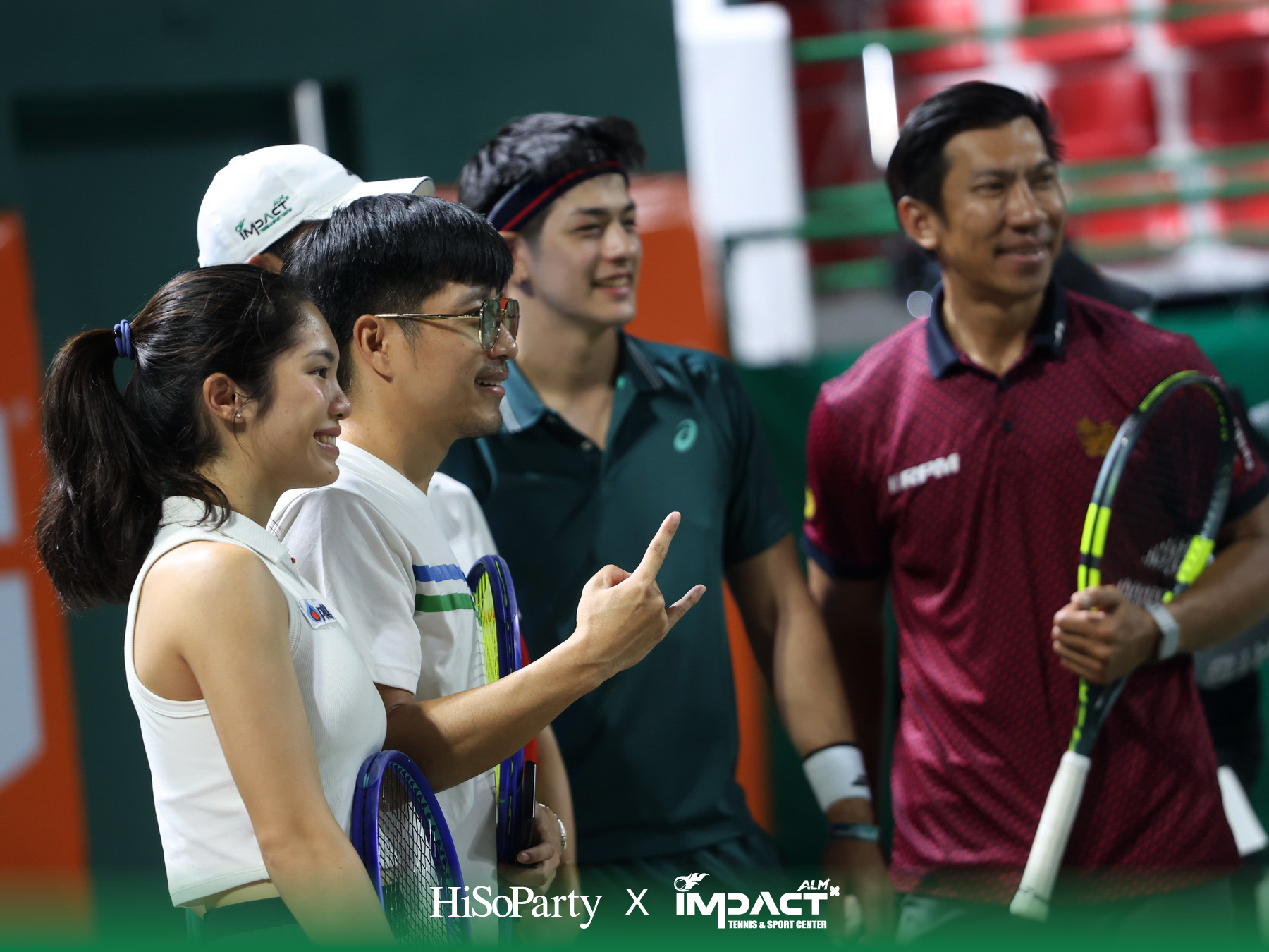 ALM x IMPACT Tennis & Sport Center จัดพิธีเปิดอย่างเป็นทางการ รวมตำนานนักเทนนิสไทยและดาวรุ่งร่วมสร้างสีสันครั้งสำคัญ