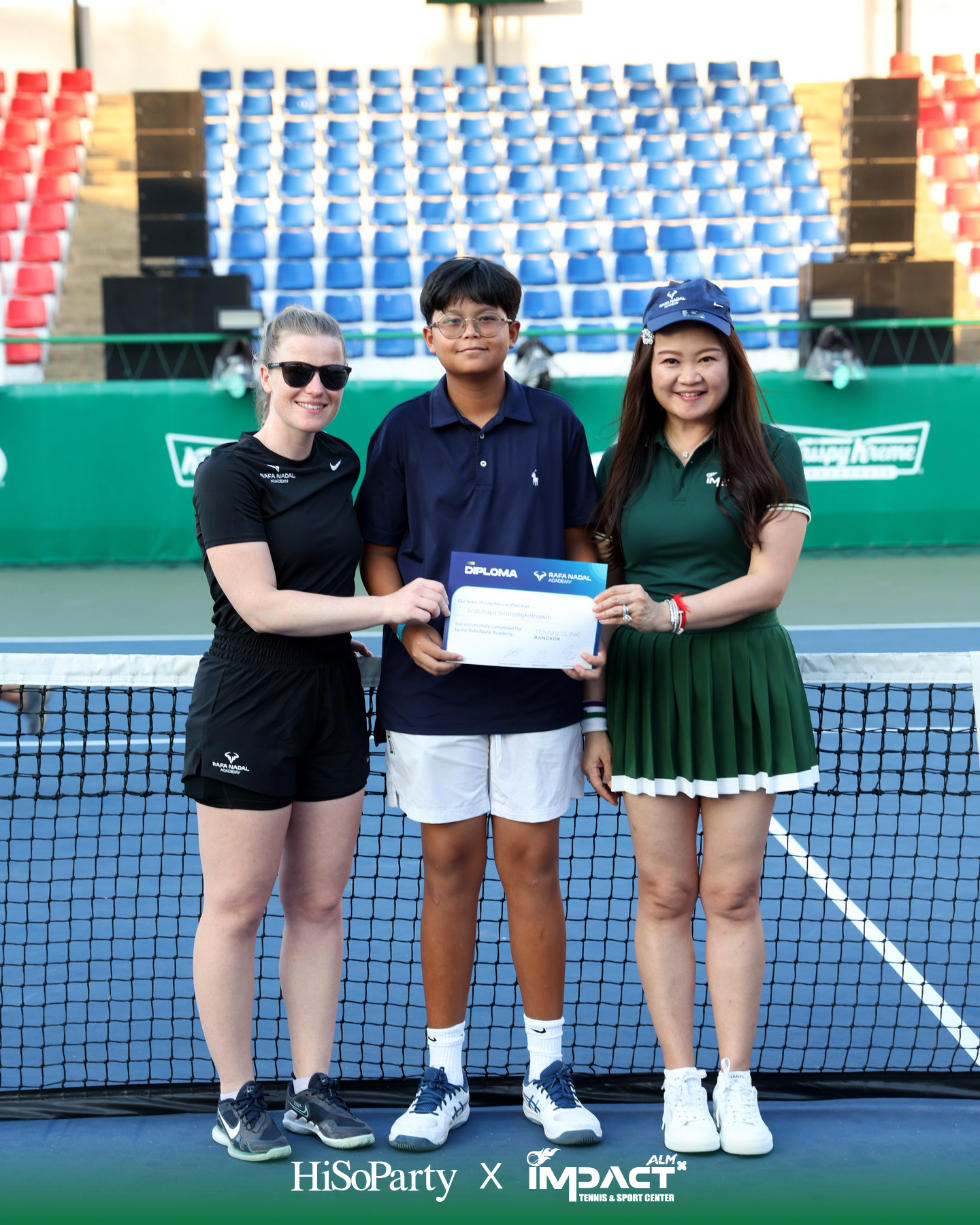 ALM x IMPACT Tennis & Sport Center จัดพิธีเปิดอย่างเป็นทางการ รวมตำนานนักเทนนิสไทยและดาวรุ่งร่วมสร้างสีสันครั้งสำคัญ