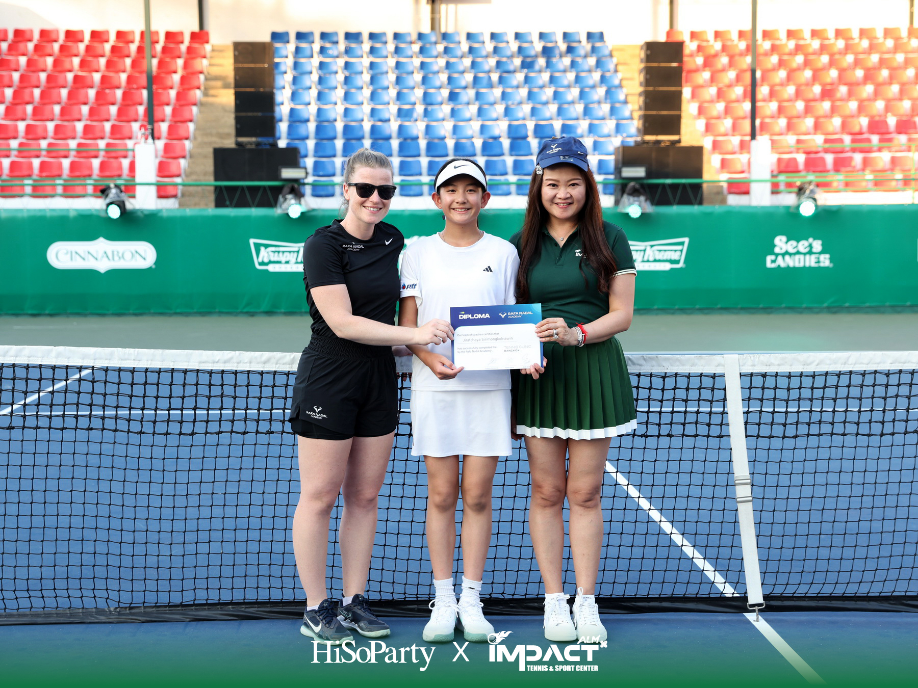 ALM x IMPACT Tennis & Sport Center จัดพิธีเปิดอย่างเป็นทางการ รวมตำนานนักเทนนิสไทยและดาวรุ่งร่วมสร้างสีสันครั้งสำคัญ