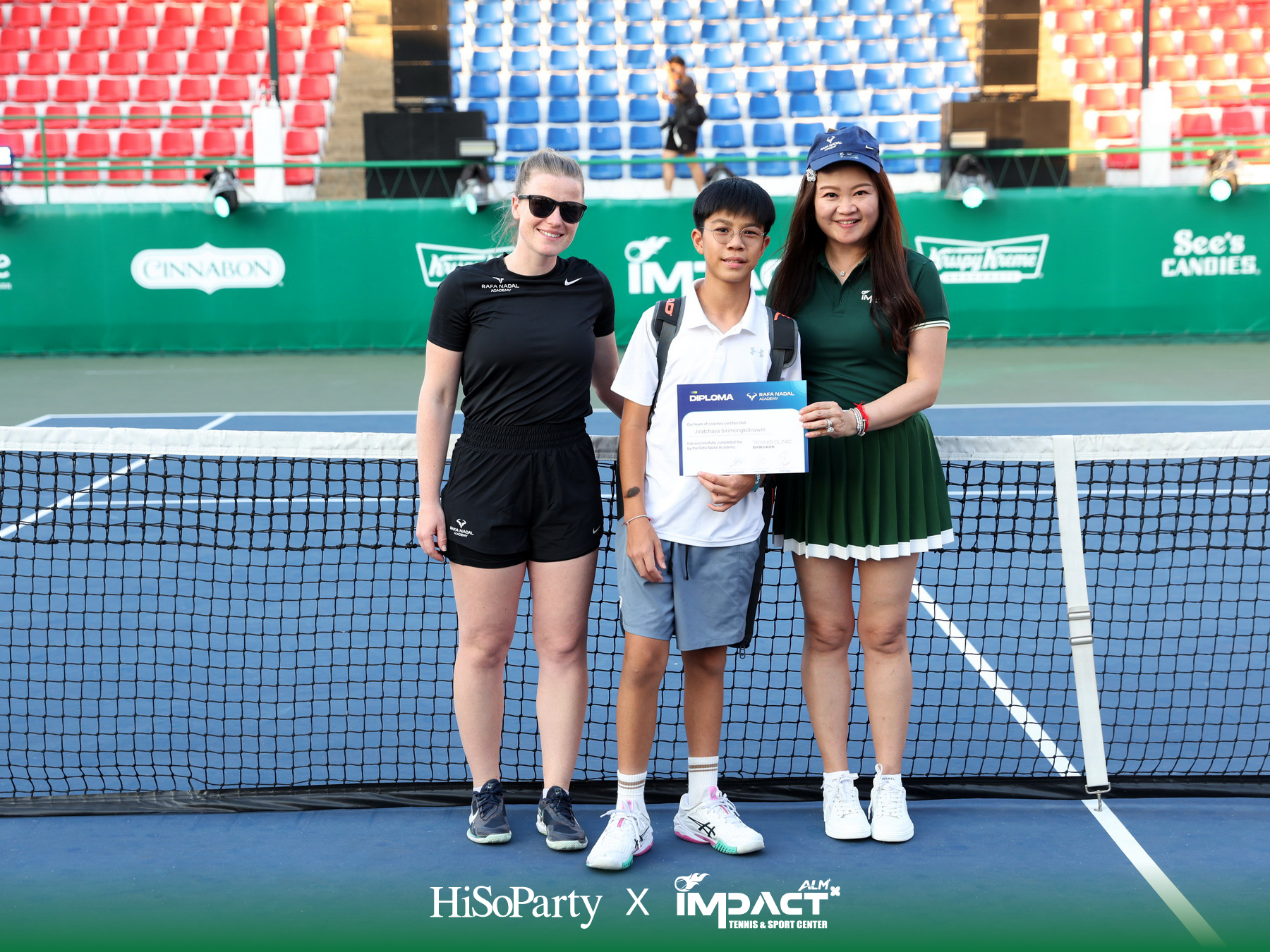 ALM x IMPACT Tennis & Sport Center จัดพิธีเปิดอย่างเป็นทางการ รวมตำนานนักเทนนิสไทยและดาวรุ่งร่วมสร้างสีสันครั้งสำคัญ