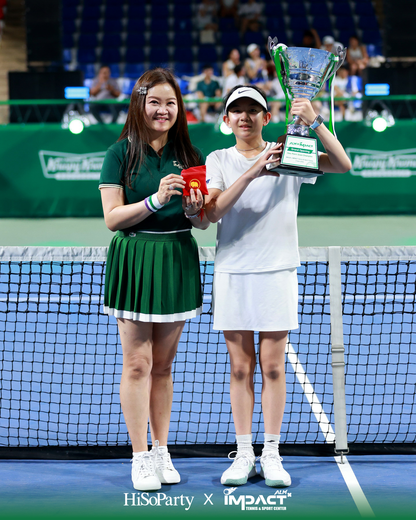 ALM x IMPACT Tennis & Sport Center จัดพิธีเปิดอย่างเป็นทางการ รวมตำนานนักเทนนิสไทยและดาวรุ่งร่วมสร้างสีสันครั้งสำคัญ