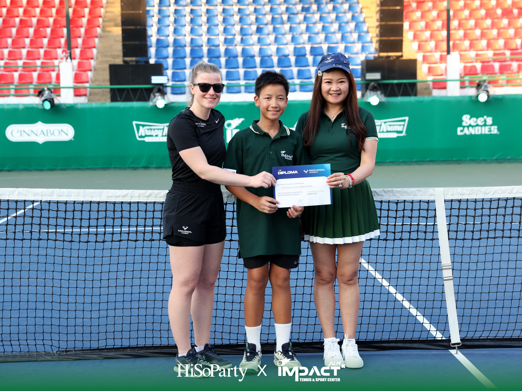 ALM x IMPACT Tennis & Sport Center จัดพิธีเปิดอย่างเป็นทางการ รวมตำนานนักเทนนิสไทยและดาวรุ่งร่วมสร้างสีสันครั้งสำคัญ