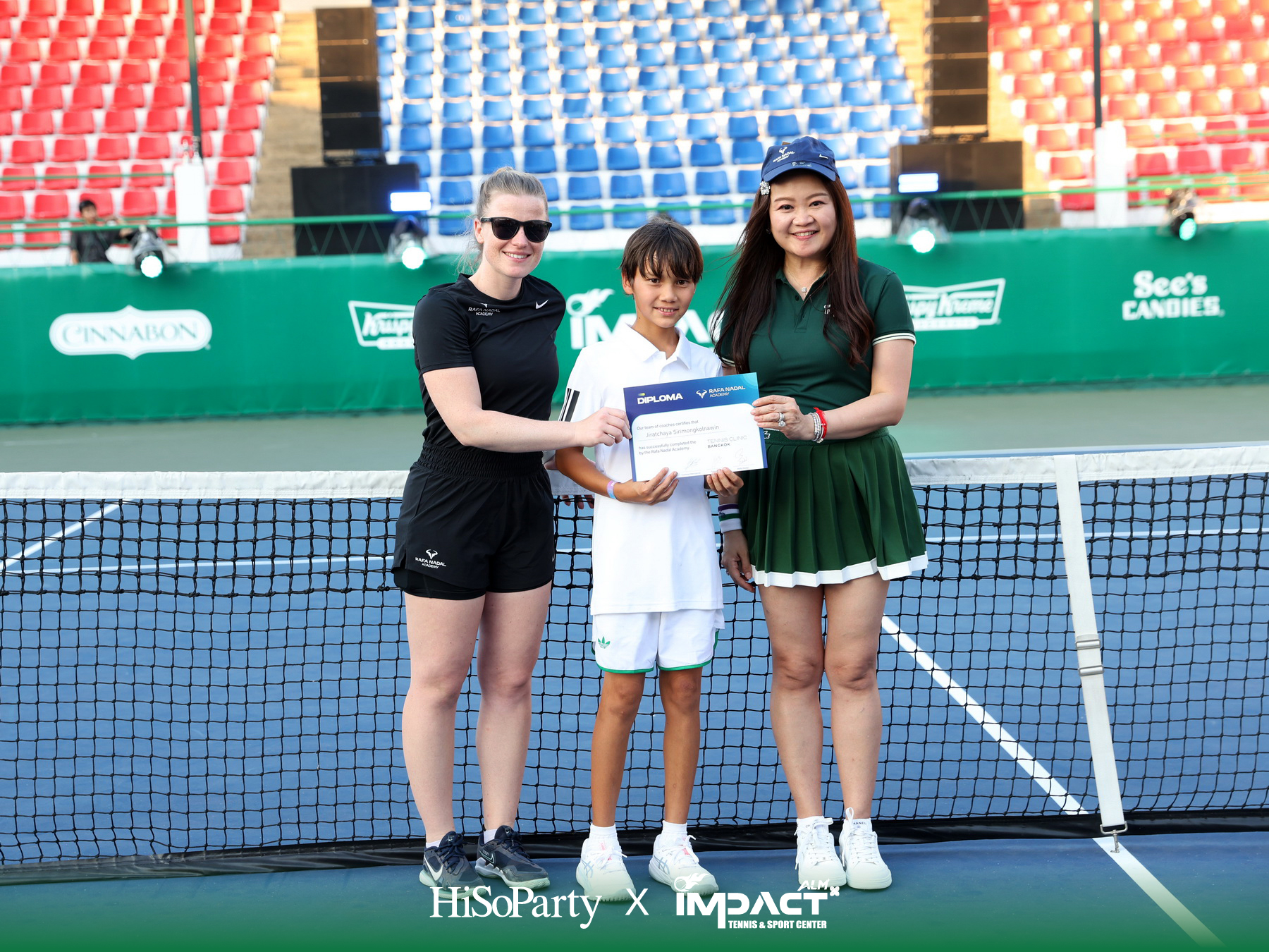 ALM x IMPACT Tennis & Sport Center จัดพิธีเปิดอย่างเป็นทางการ รวมตำนานนักเทนนิสไทยและดาวรุ่งร่วมสร้างสีสันครั้งสำคัญ