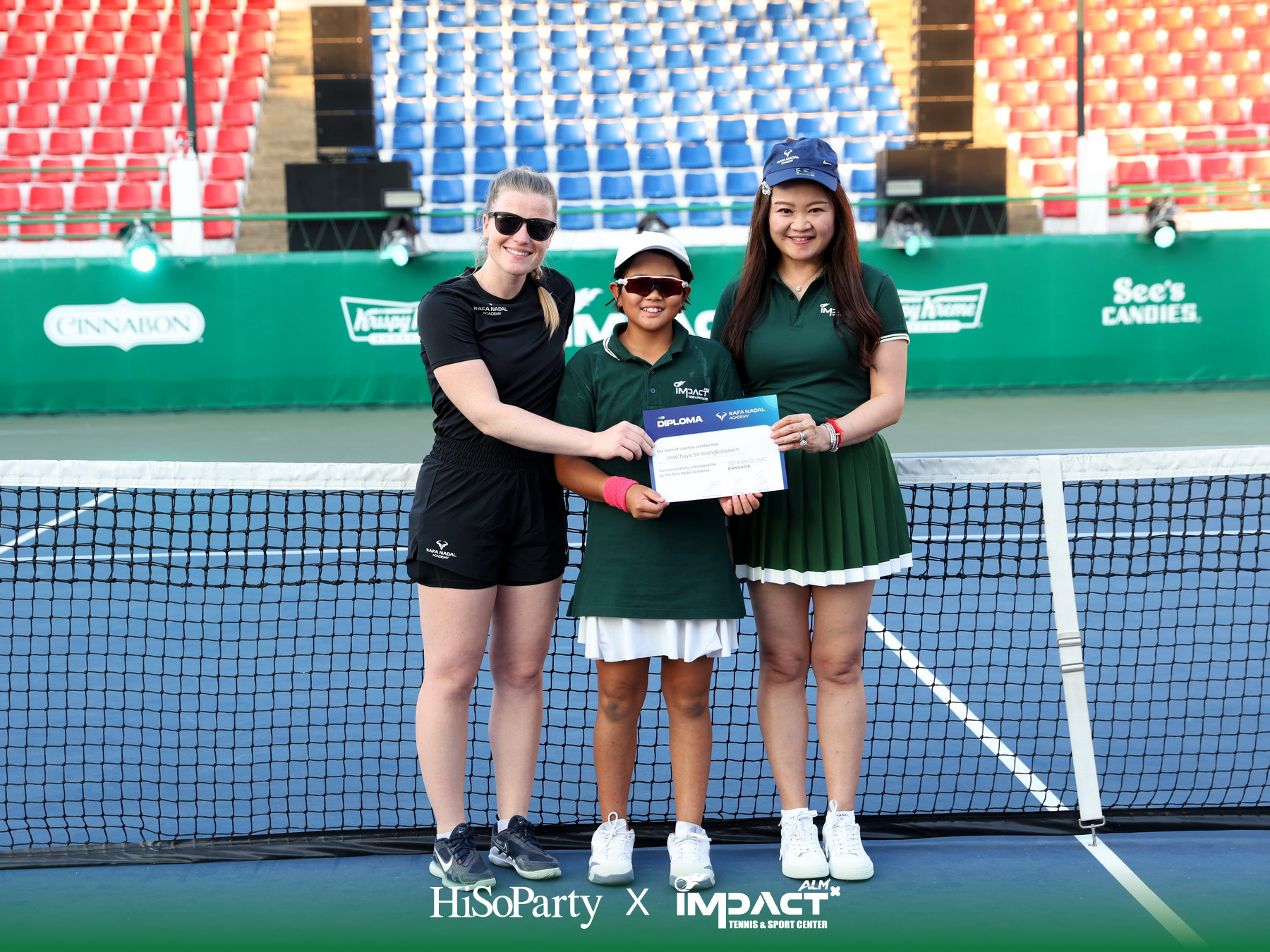 ALM x IMPACT Tennis & Sport Center จัดพิธีเปิดอย่างเป็นทางการ รวมตำนานนักเทนนิสไทยและดาวรุ่งร่วมสร้างสีสันครั้งสำคัญ