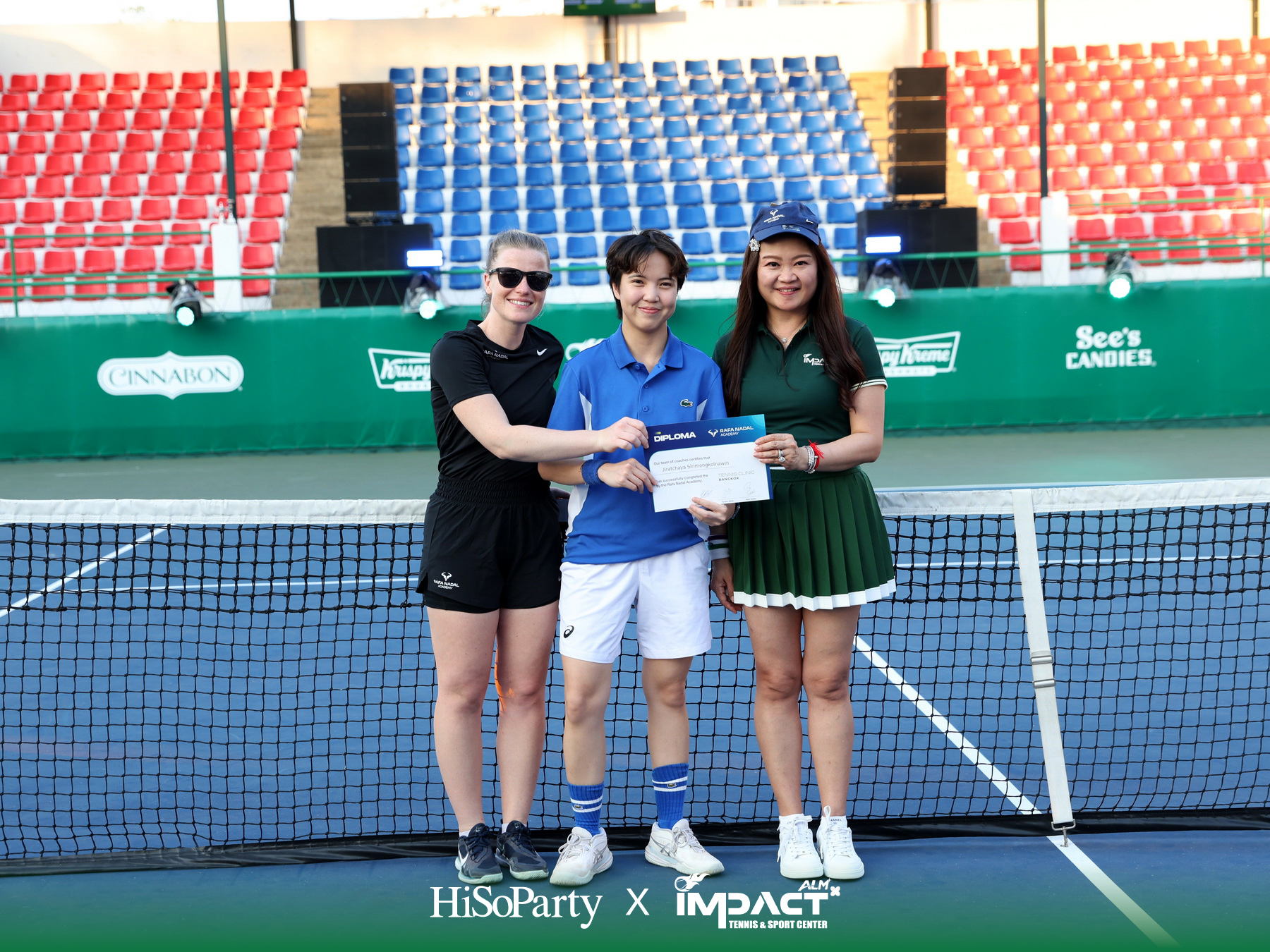 ALM x IMPACT Tennis & Sport Center จัดพิธีเปิดอย่างเป็นทางการ รวมตำนานนักเทนนิสไทยและดาวรุ่งร่วมสร้างสีสันครั้งสำคัญ