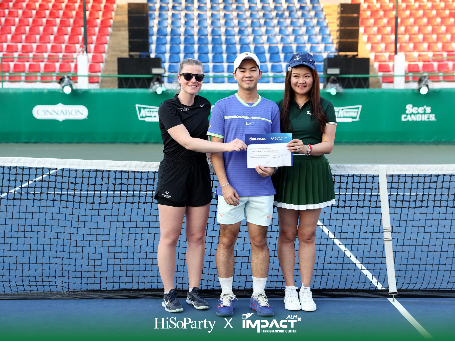 ALM x IMPACT Tennis & Sport Center จัดพิธีเปิดอย่างเป็นทางการ รวมตำนานนักเทนนิสไทยและดาวรุ่งร่วมสร้างสีสันครั้งสำคัญ