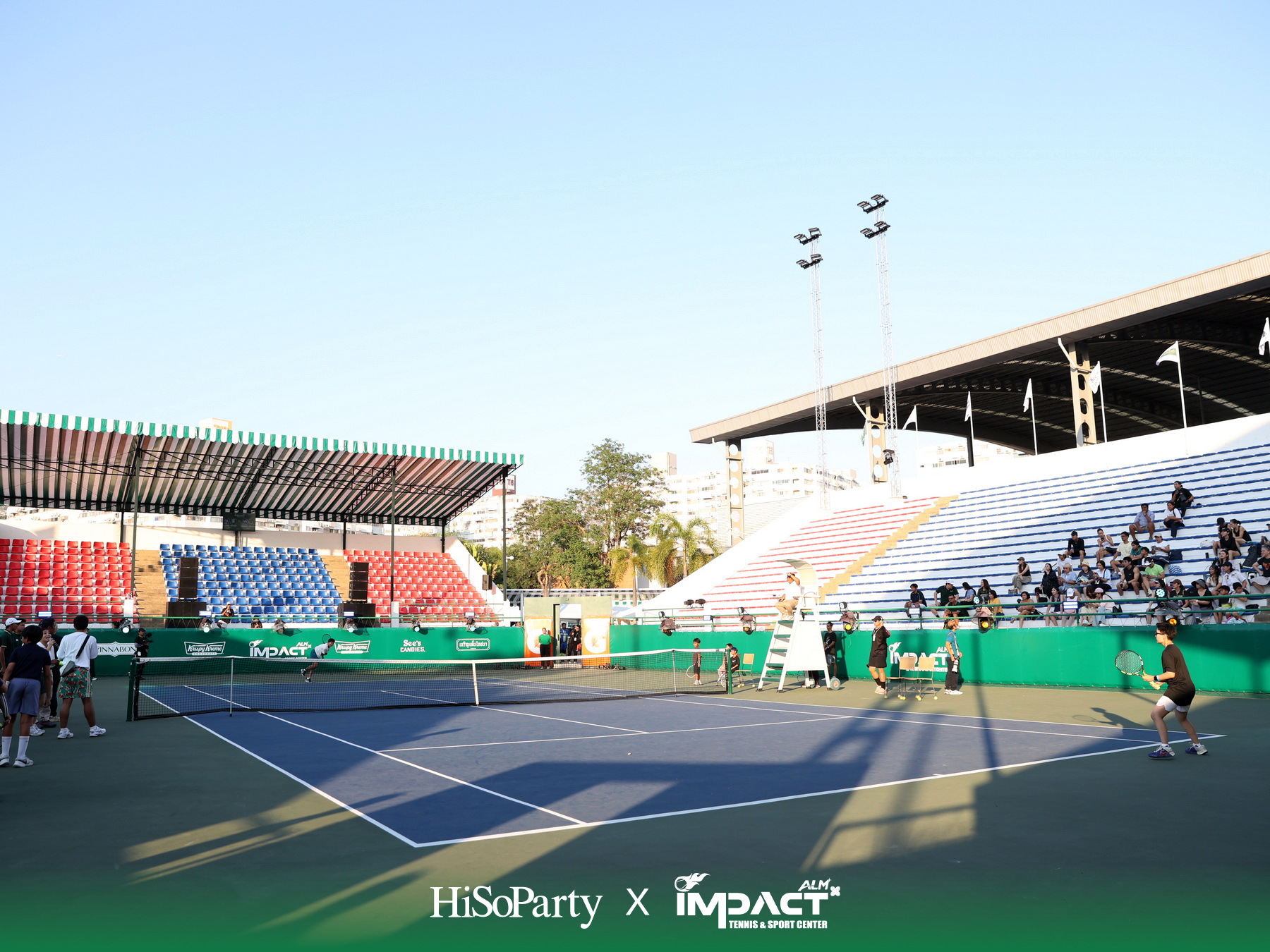 ALM x IMPACT Tennis & Sport Center จัดพิธีเปิดอย่างเป็นทางการ รวมตำนานนักเทนนิสไทยและดาวรุ่งร่วมสร้างสีสันครั้งสำคัญ