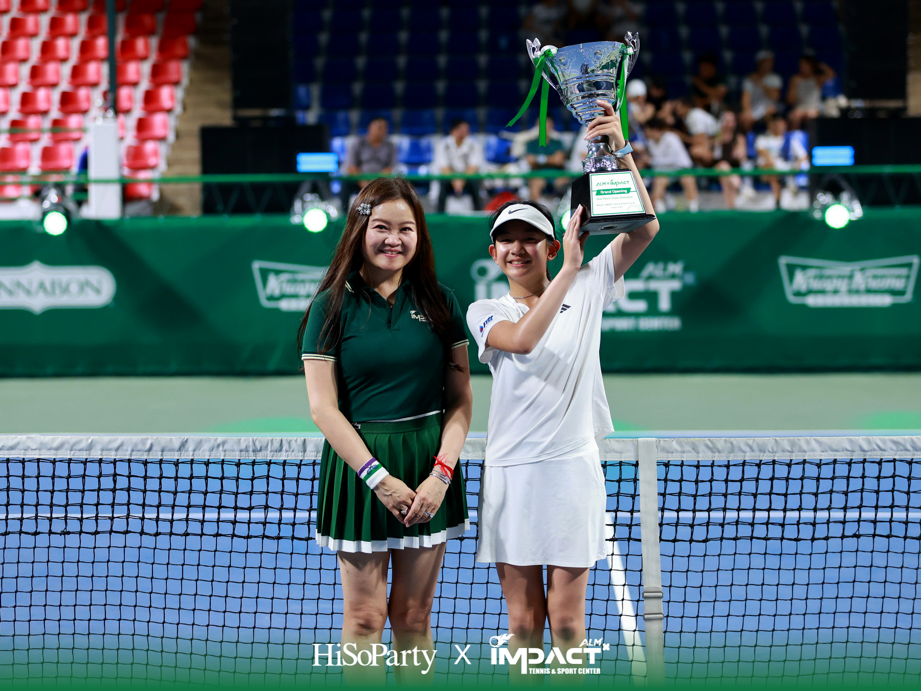 ALM x IMPACT Tennis & Sport Center จัดพิธีเปิดอย่างเป็นทางการ รวมตำนานนักเทนนิสไทยและดาวรุ่งร่วมสร้างสีสันครั้งสำคัญ