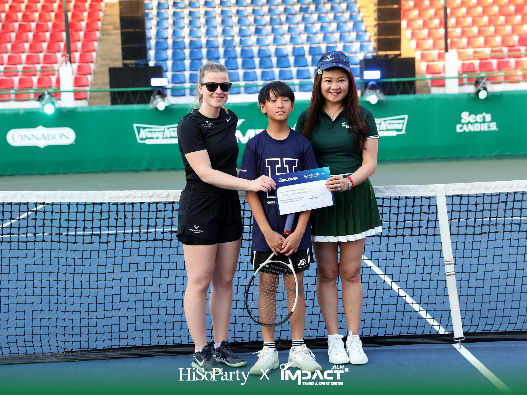 ALM x IMPACT Tennis & Sport Center จัดพิธีเปิดอย่างเป็นทางการ รวมตำนานนักเทนนิสไทยและดาวรุ่งร่วมสร้างสีสันครั้งสำคัญ