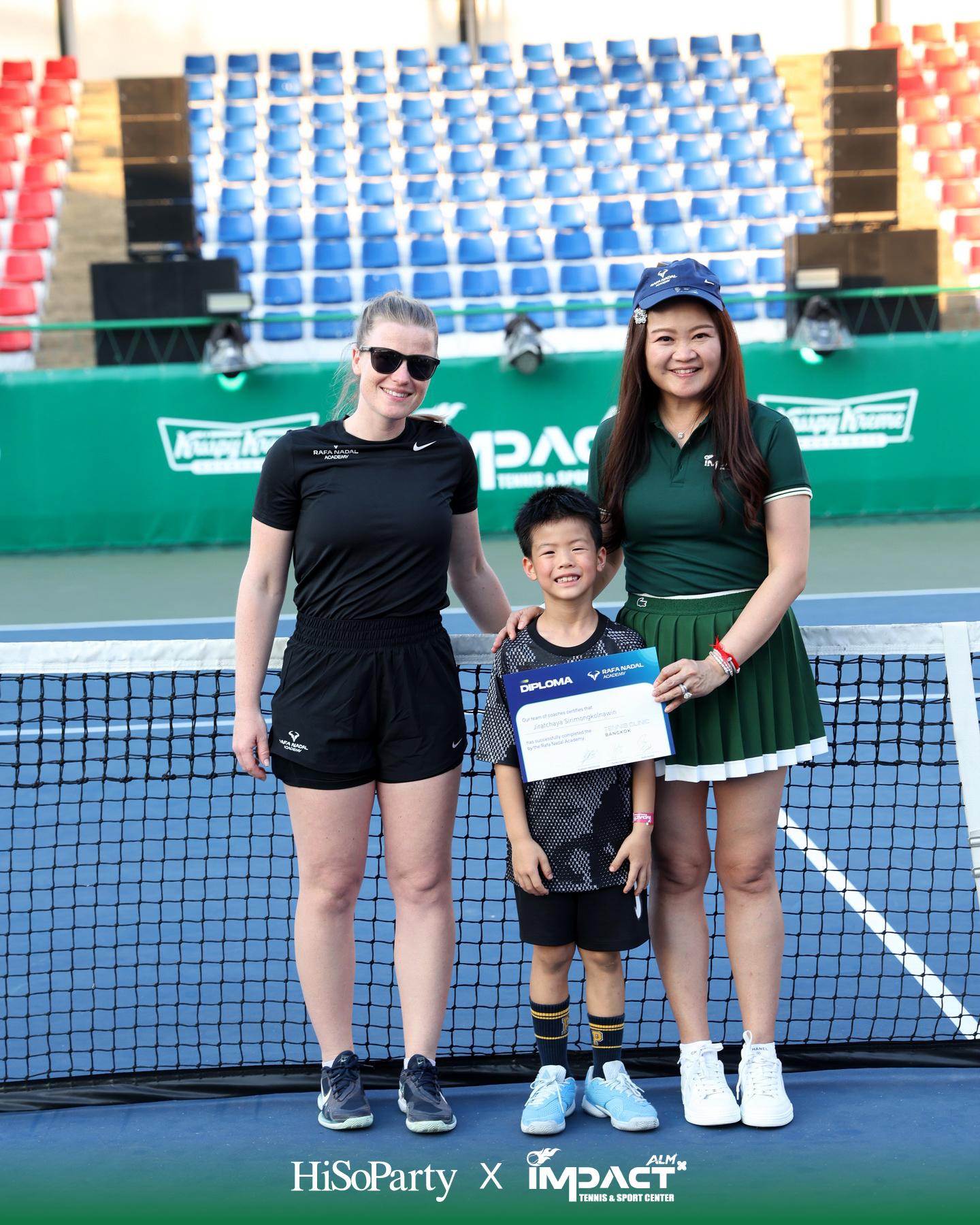 ALM x IMPACT Tennis & Sport Center จัดพิธีเปิดอย่างเป็นทางการ รวมตำนานนักเทนนิสไทยและดาวรุ่งร่วมสร้างสีสันครั้งสำคัญ