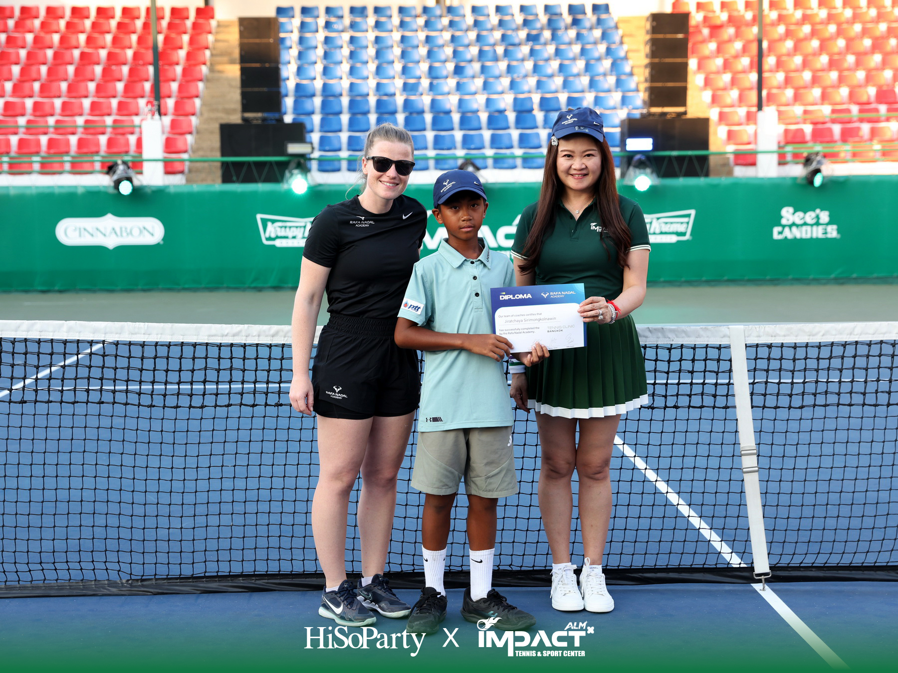 ALM x IMPACT Tennis & Sport Center จัดพิธีเปิดอย่างเป็นทางการ รวมตำนานนักเทนนิสไทยและดาวรุ่งร่วมสร้างสีสันครั้งสำคัญ