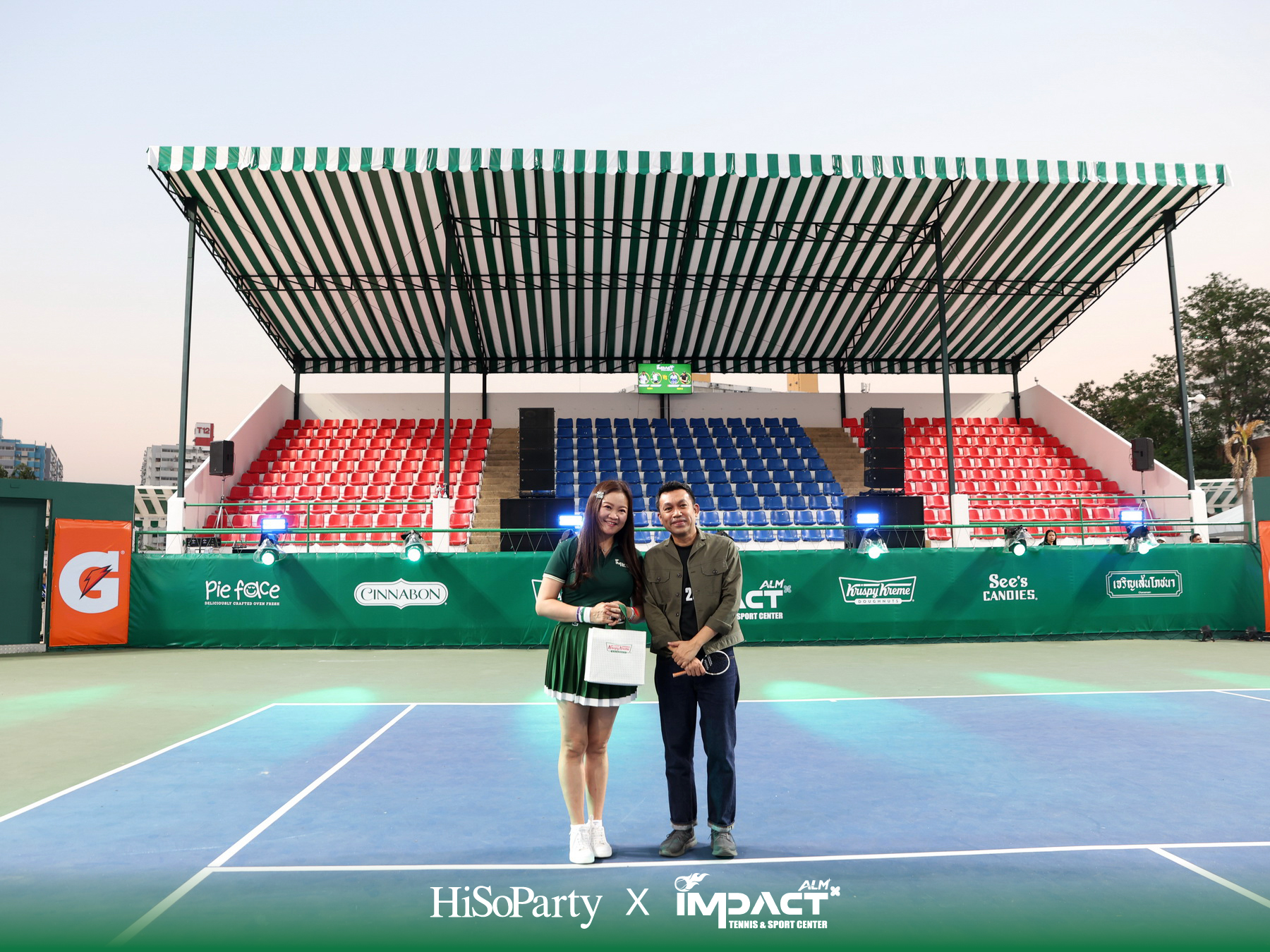 ALM x IMPACT Tennis & Sport Center จัดพิธีเปิดอย่างเป็นทางการ รวมตำนานนักเทนนิสไทยและดาวรุ่งร่วมสร้างสีสันครั้งสำคัญ
