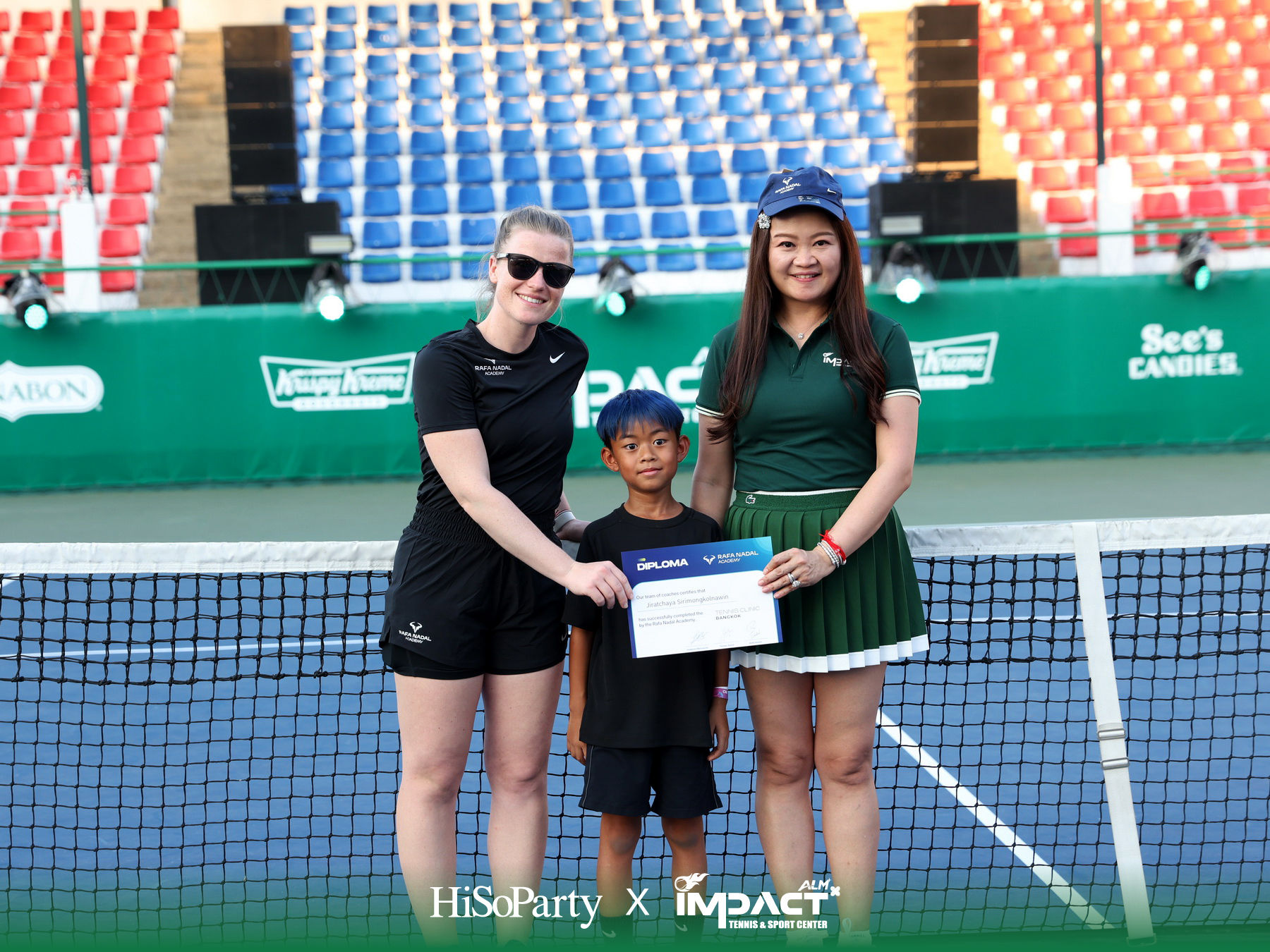 ALM x IMPACT Tennis & Sport Center จัดพิธีเปิดอย่างเป็นทางการ รวมตำนานนักเทนนิสไทยและดาวรุ่งร่วมสร้างสีสันครั้งสำคัญ