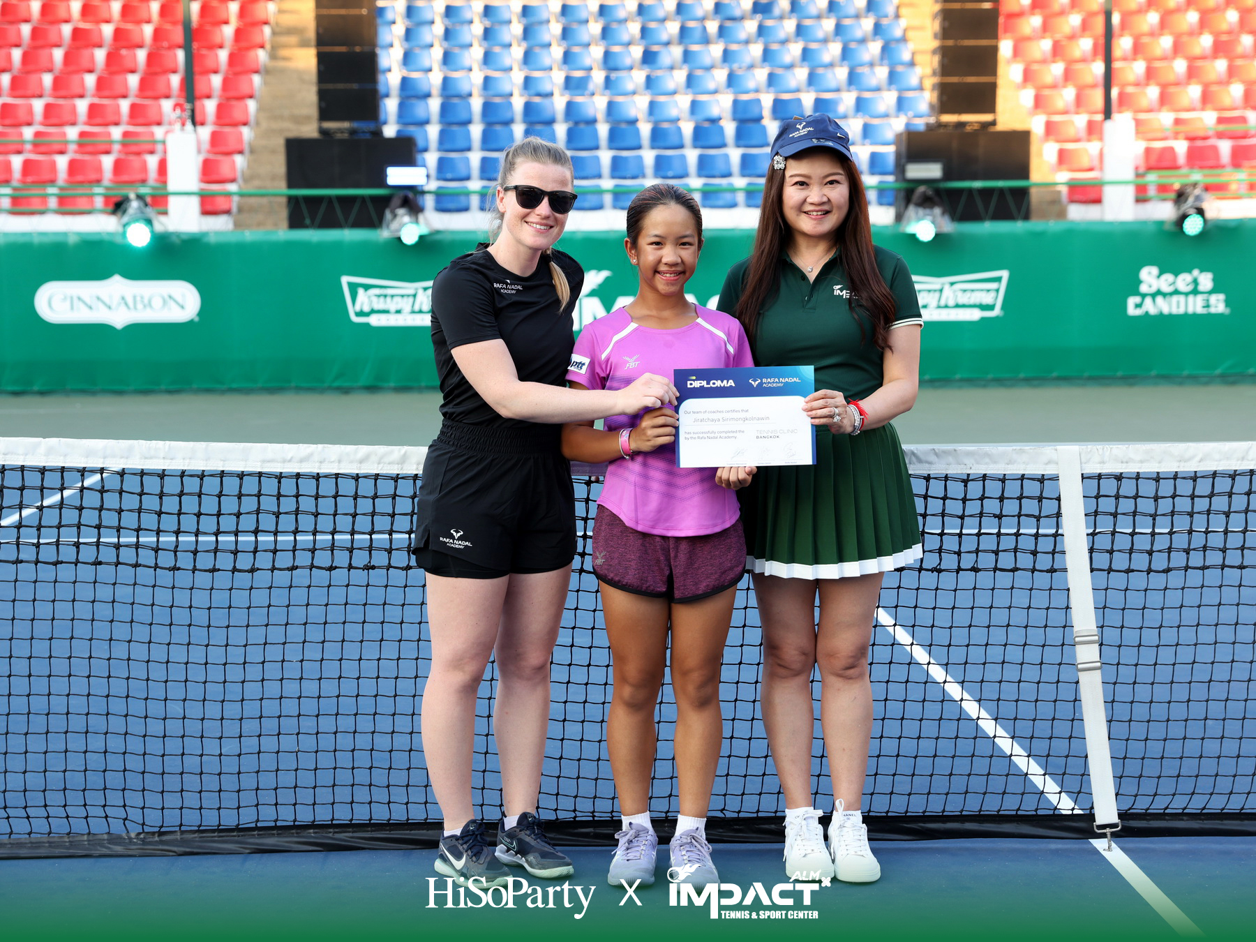 ALM x IMPACT Tennis & Sport Center จัดพิธีเปิดอย่างเป็นทางการ รวมตำนานนักเทนนิสไทยและดาวรุ่งร่วมสร้างสีสันครั้งสำคัญ