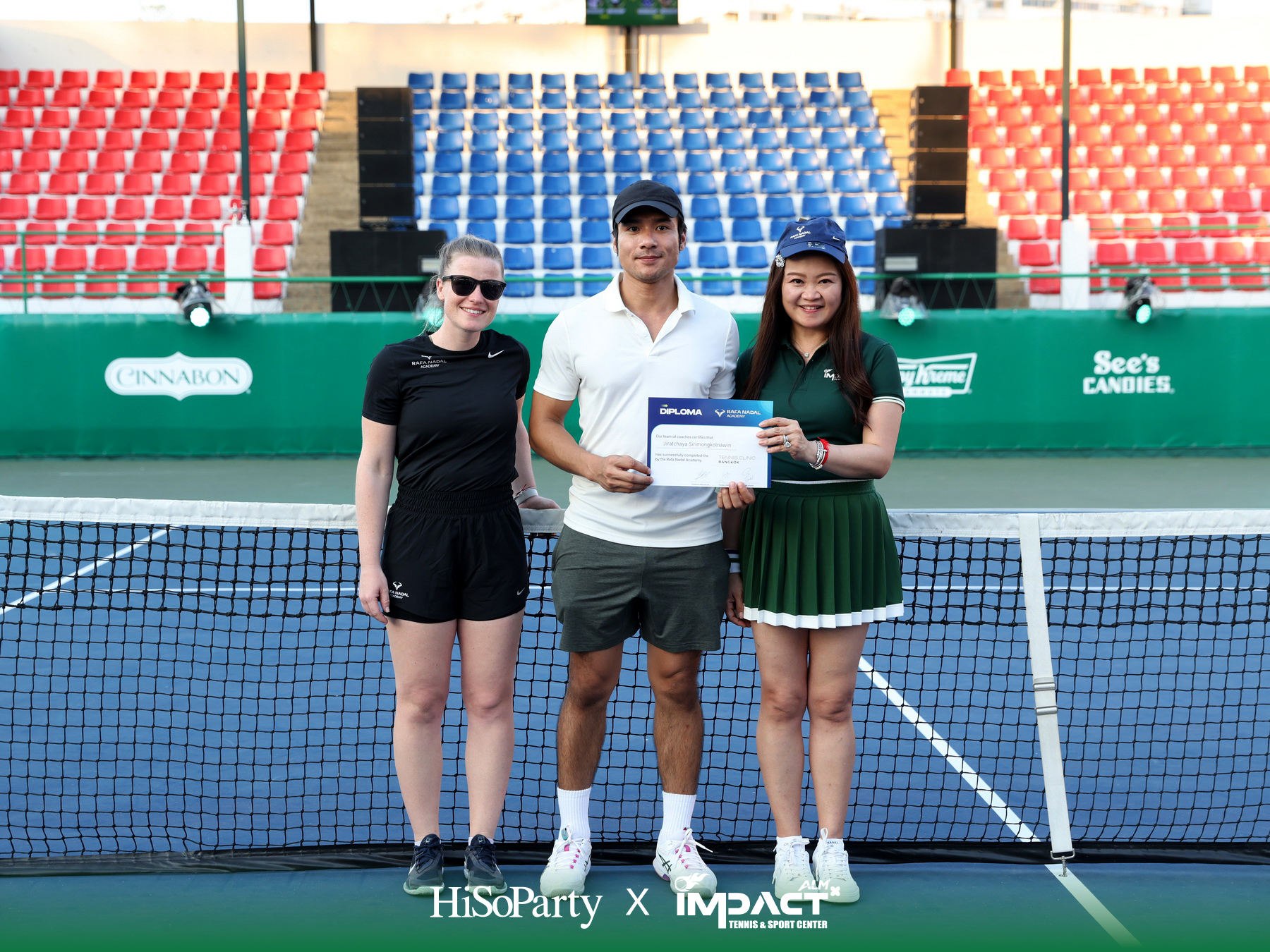 ALM x IMPACT Tennis & Sport Center จัดพิธีเปิดอย่างเป็นทางการ รวมตำนานนักเทนนิสไทยและดาวรุ่งร่วมสร้างสีสันครั้งสำคัญ