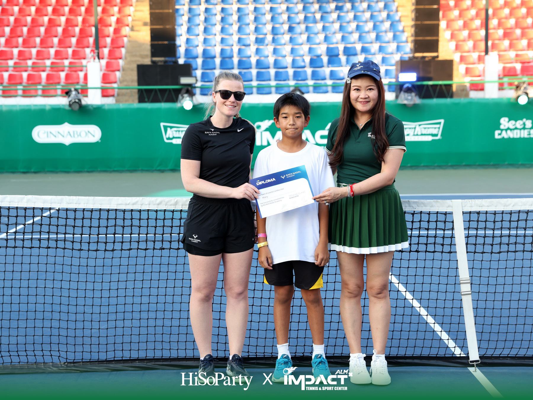 ALM x IMPACT Tennis & Sport Center จัดพิธีเปิดอย่างเป็นทางการ รวมตำนานนักเทนนิสไทยและดาวรุ่งร่วมสร้างสีสันครั้งสำคัญ