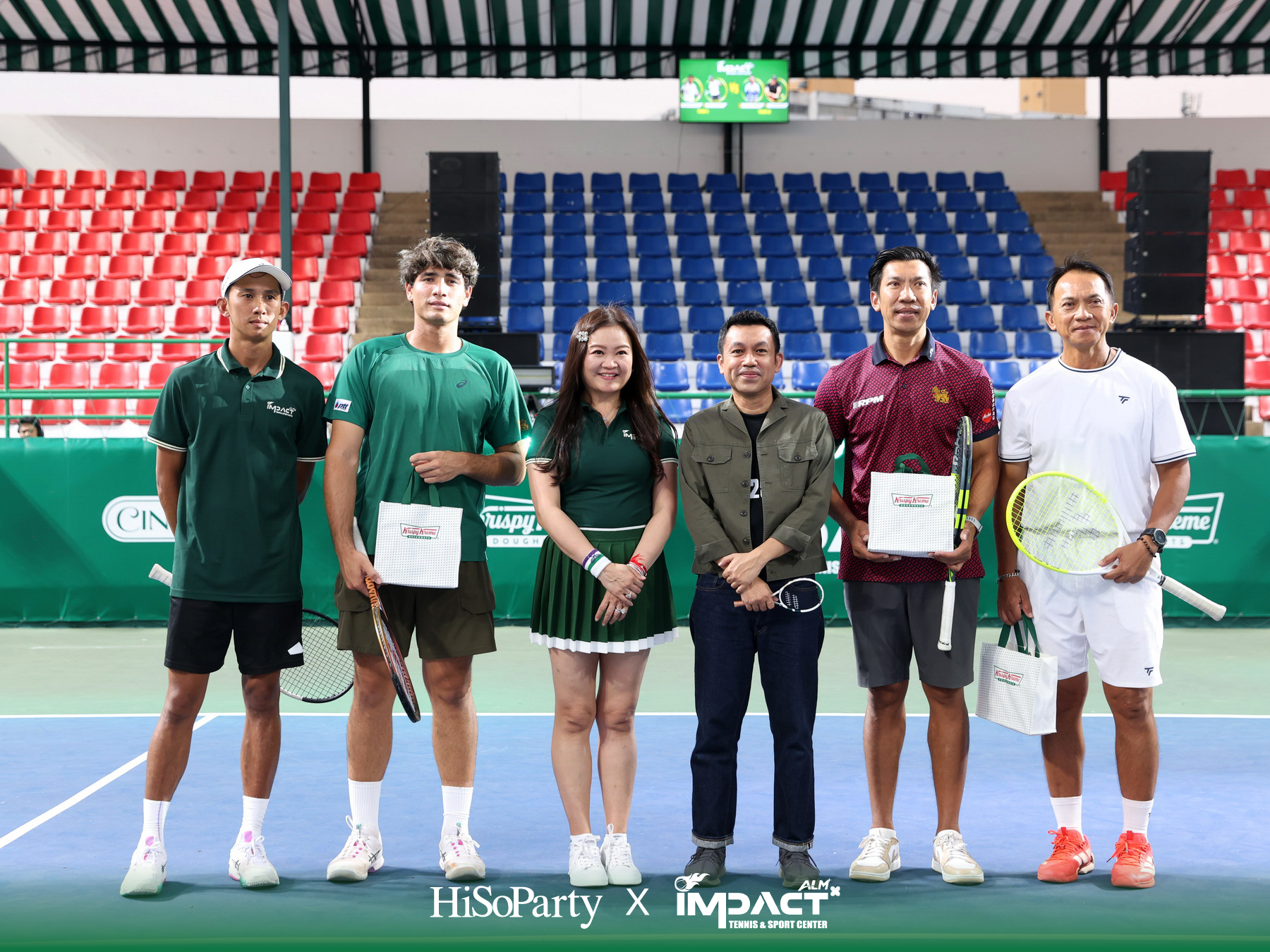 ALM x IMPACT Tennis & Sport Center จัดพิธีเปิดอย่างเป็นทางการ รวมตำนานนักเทนนิสไทยและดาวรุ่งร่วมสร้างสีสันครั้งสำคัญ