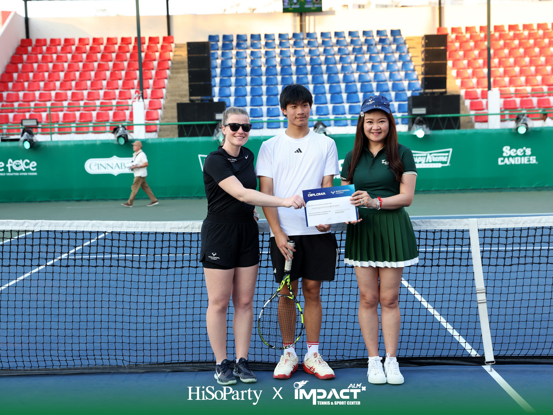 ALM x IMPACT Tennis & Sport Center จัดพิธีเปิดอย่างเป็นทางการ รวมตำนานนักเทนนิสไทยและดาวรุ่งร่วมสร้างสีสันครั้งสำคัญ