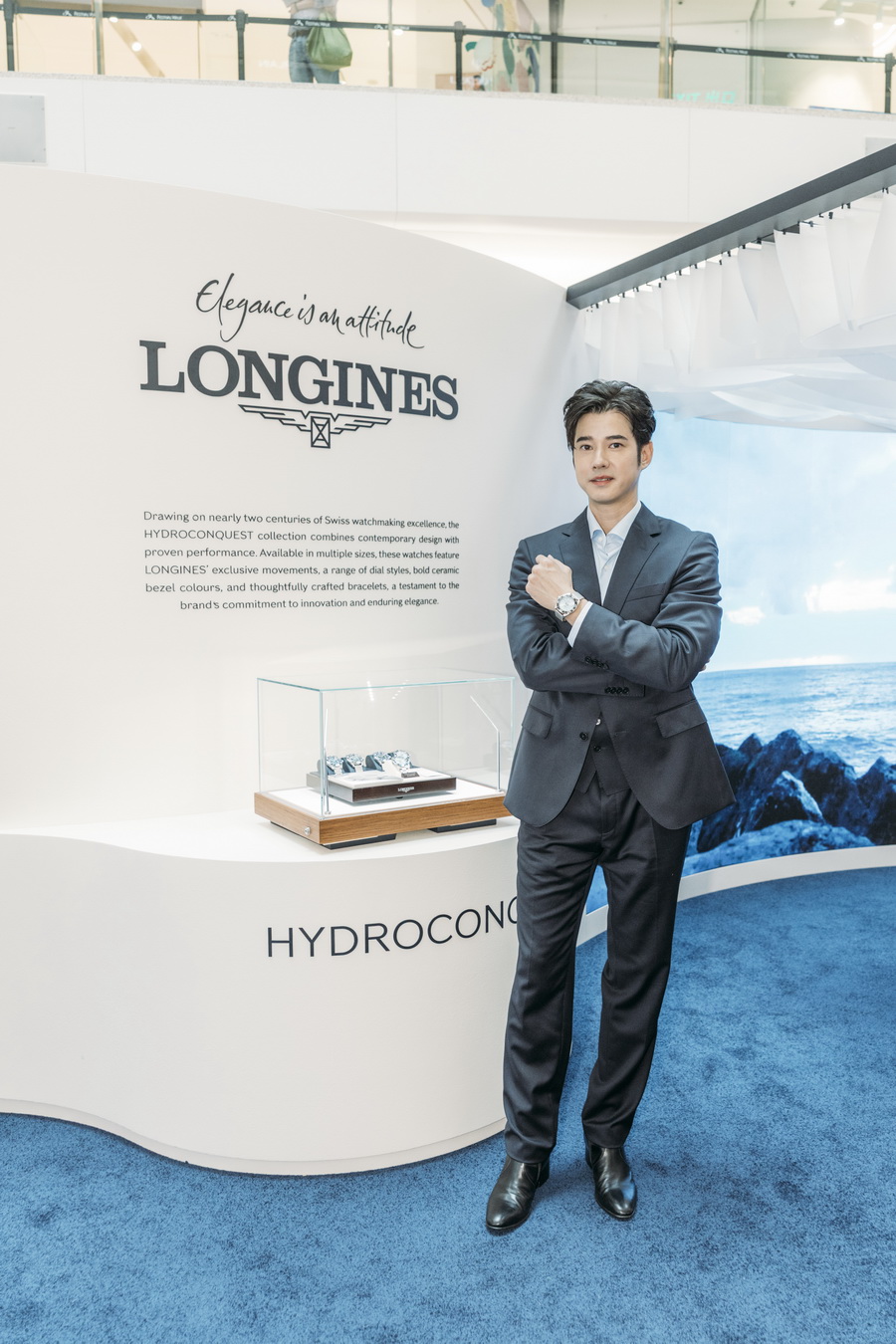 ‘Longines HydroConquest’ โฉมใหม่ เผยประสบการณ์เหนือระดับผ่านป๊อปอัพสุดเอ็กซ์คลูซีฟที่ฮ่องกง