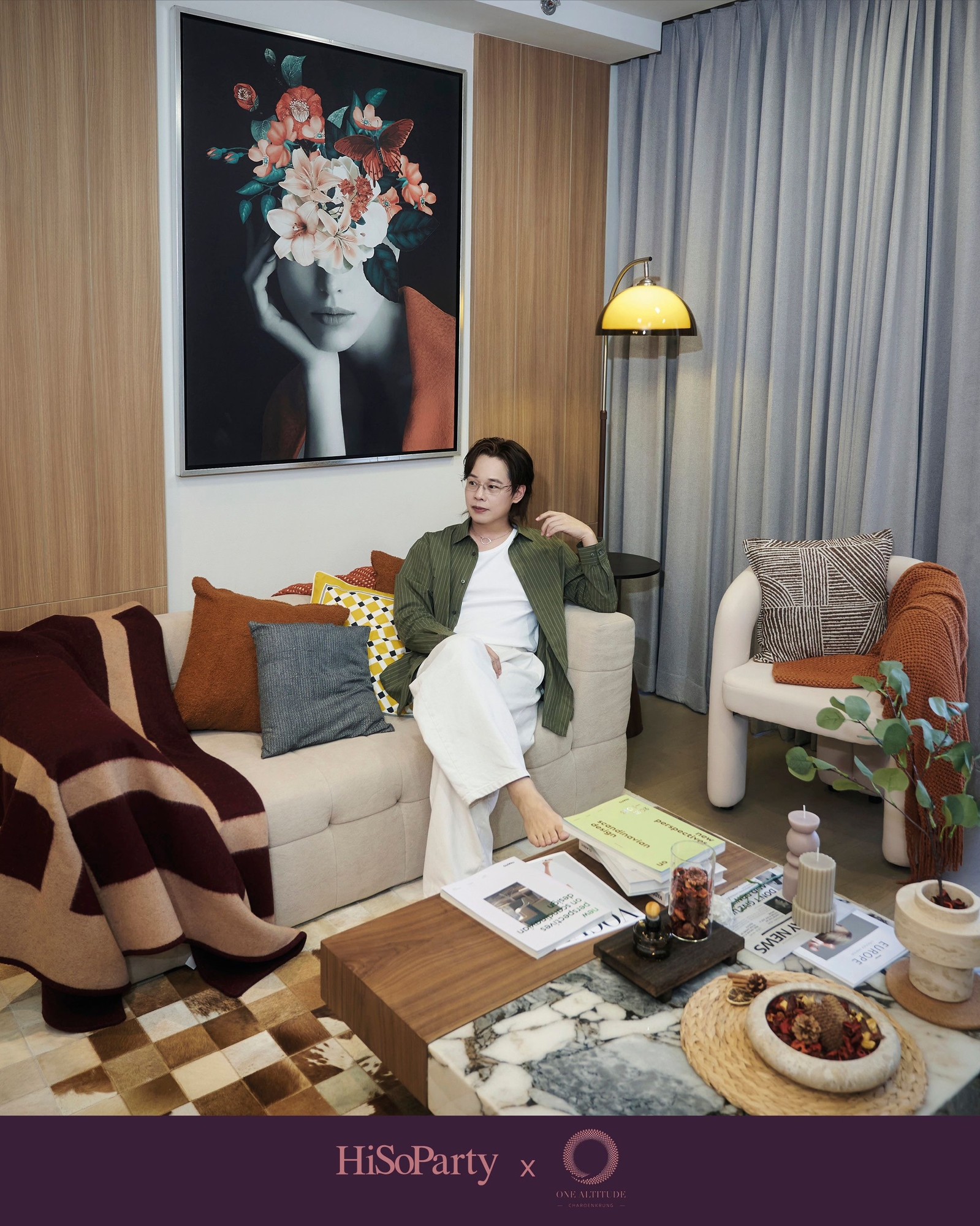 HiSoParty x One Altitude Charoenkrung ชวนสัมผัสนิยามการอยู่อาศัยเหนือระดับ ผ่านห้องตัวอย่างสุดเอ็กซ์คลูซีฟใจกลาง ‘เจริญกรุง’