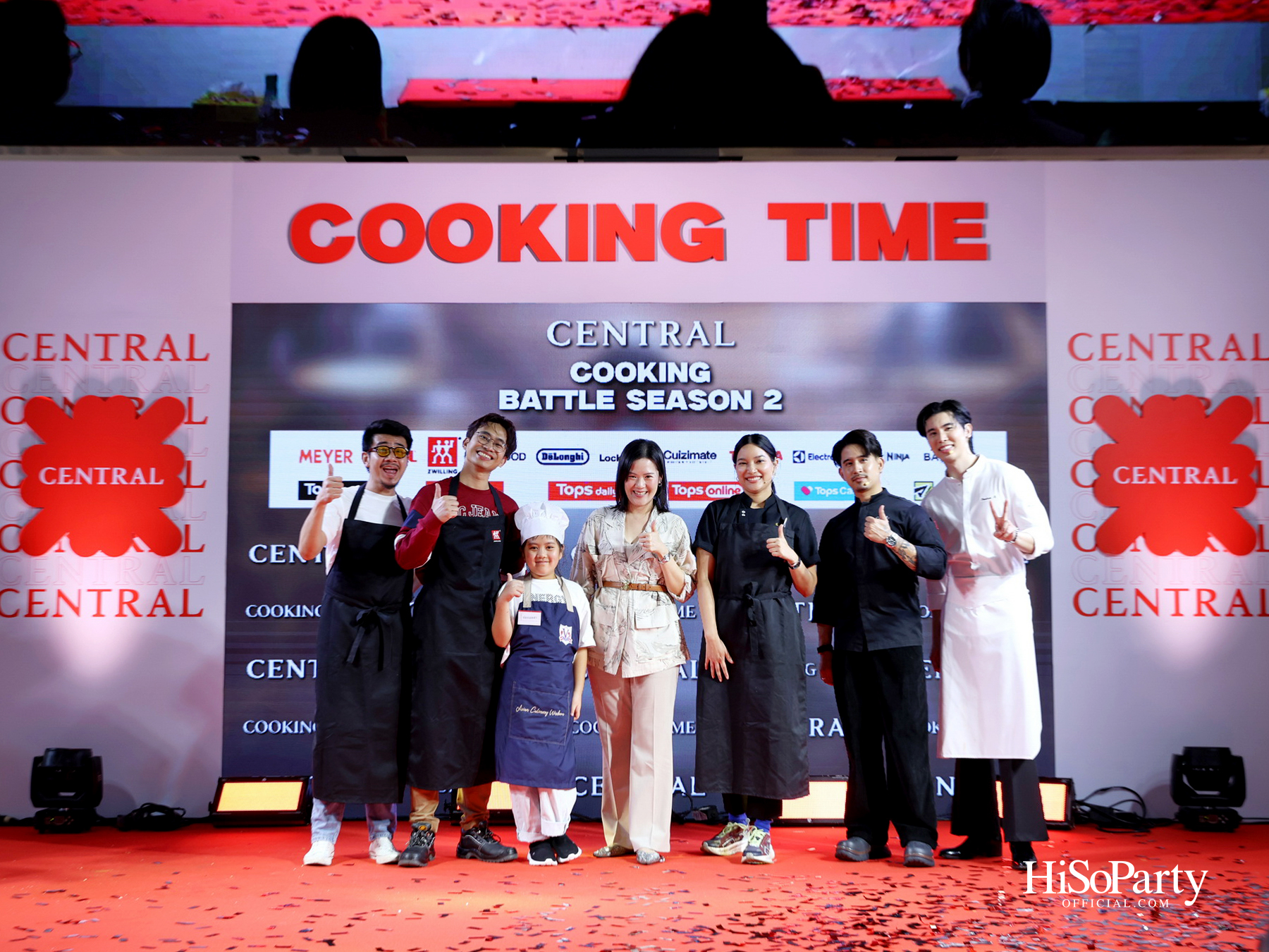 ห้างสรรพสินค้าเซ็นทรัล เติมสีสันให้คนรักการทำอาหาร ผ่านเวที ‘CENTRAL COOKING BATTLE SEASON 2’