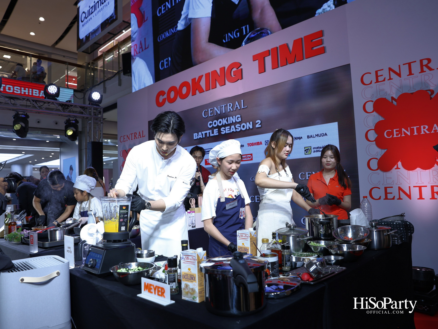ห้างสรรพสินค้าเซ็นทรัล เติมสีสันให้คนรักการทำอาหาร ผ่านเวที ‘CENTRAL COOKING BATTLE SEASON 2’