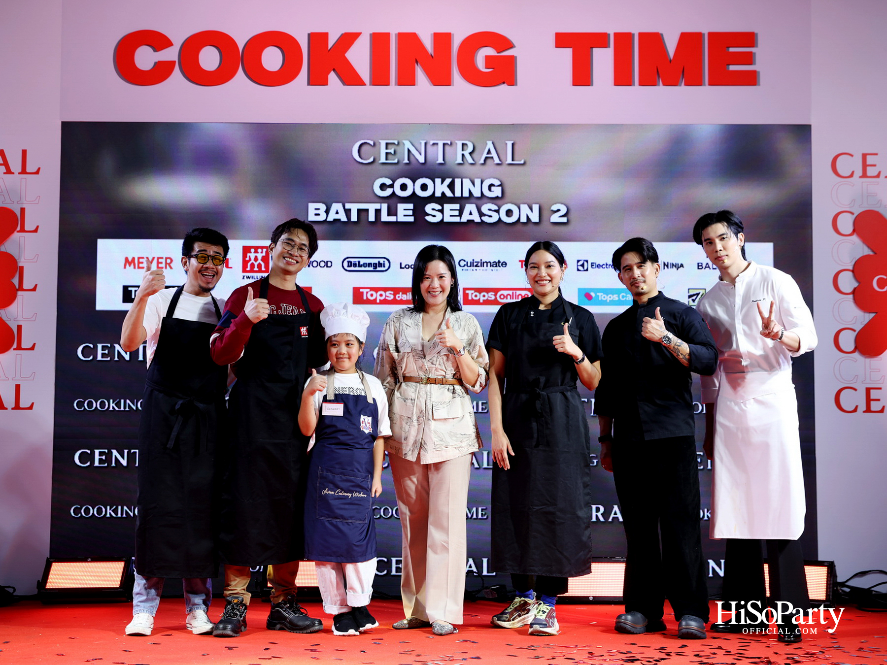 ห้างสรรพสินค้าเซ็นทรัล เติมสีสันให้คนรักการทำอาหาร ผ่านเวที ‘CENTRAL COOKING BATTLE SEASON 2’
