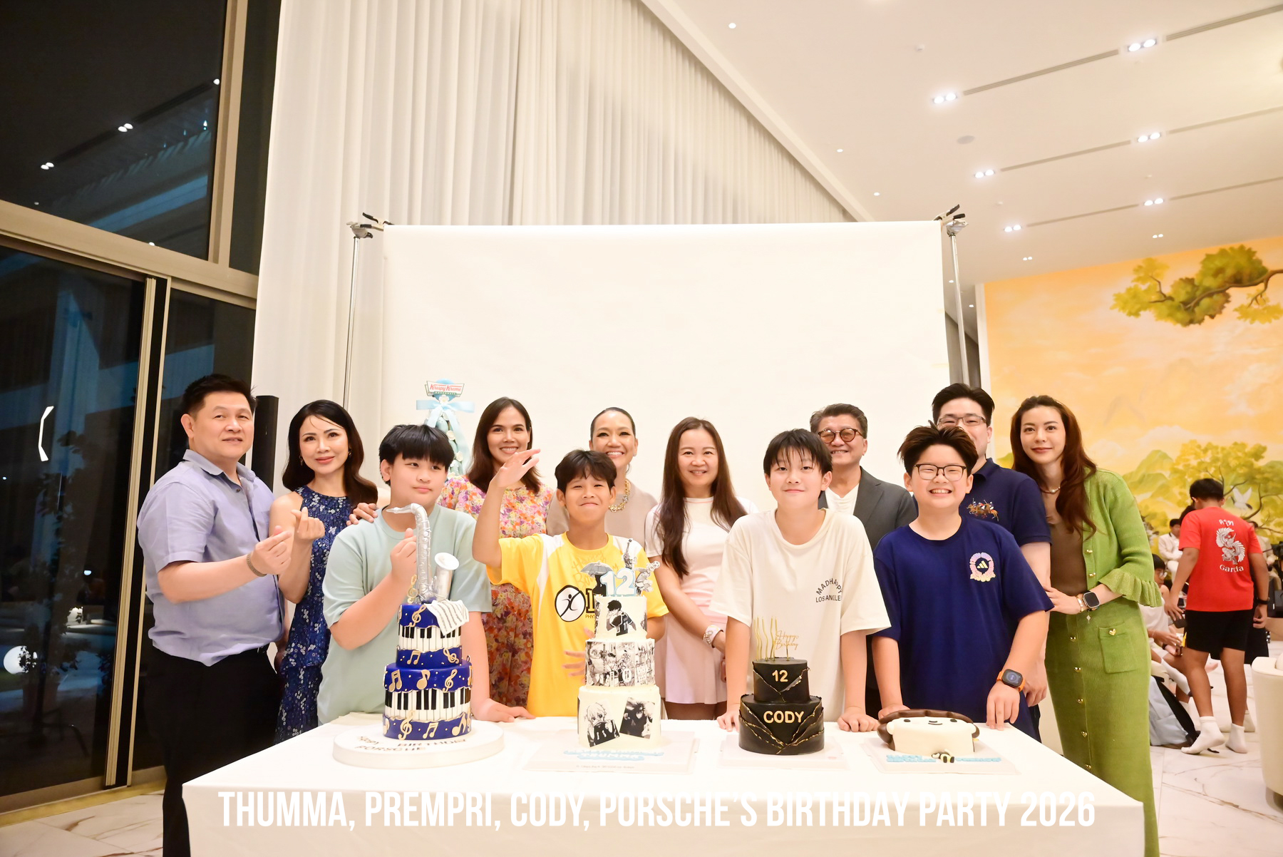 Thumma, Prempri, Cody, Porsche’s BIRTHDAY PARTY 2026