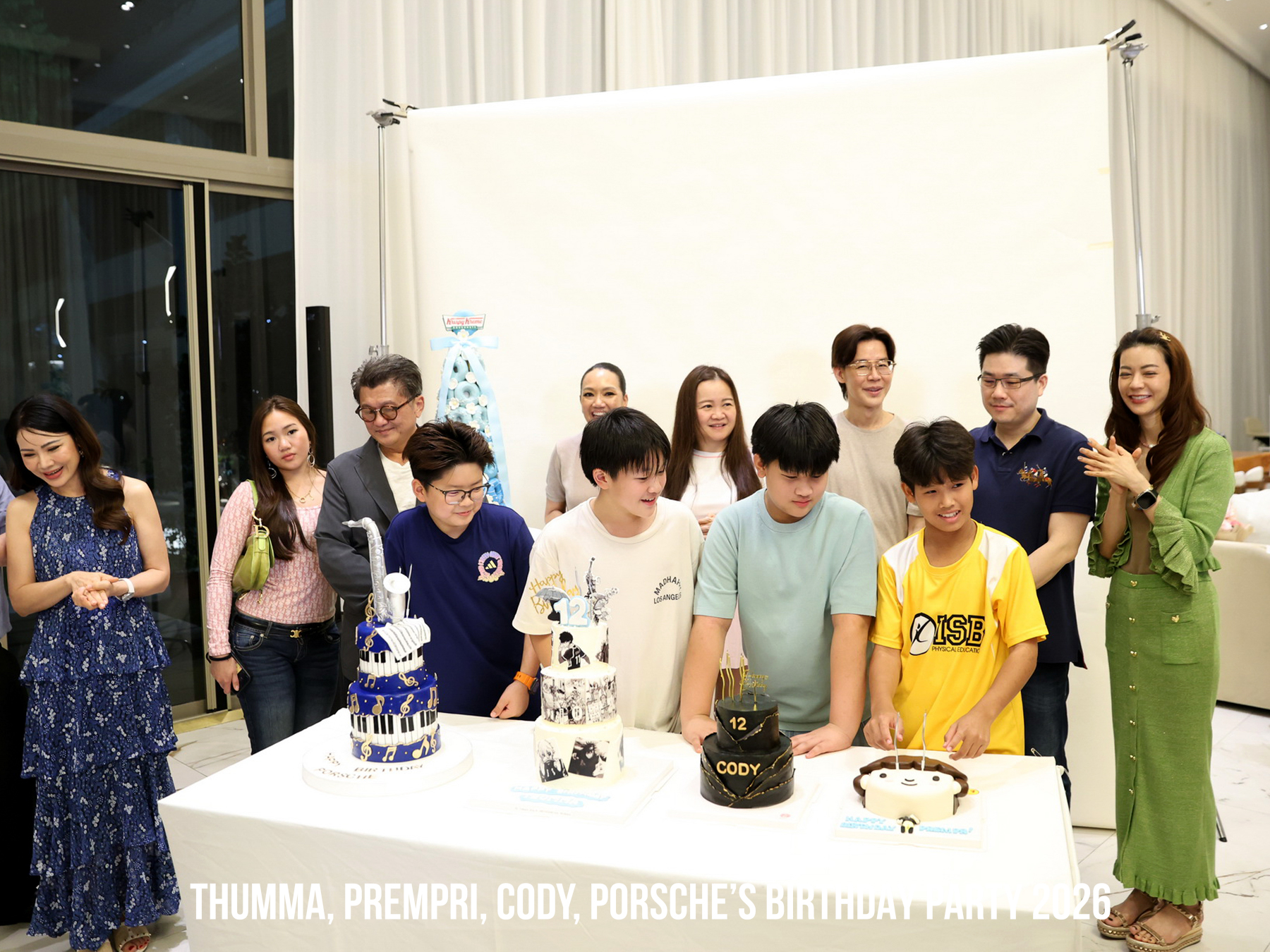 Thumma, Prempri, Cody, Porsche’s BIRTHDAY PARTY 2026