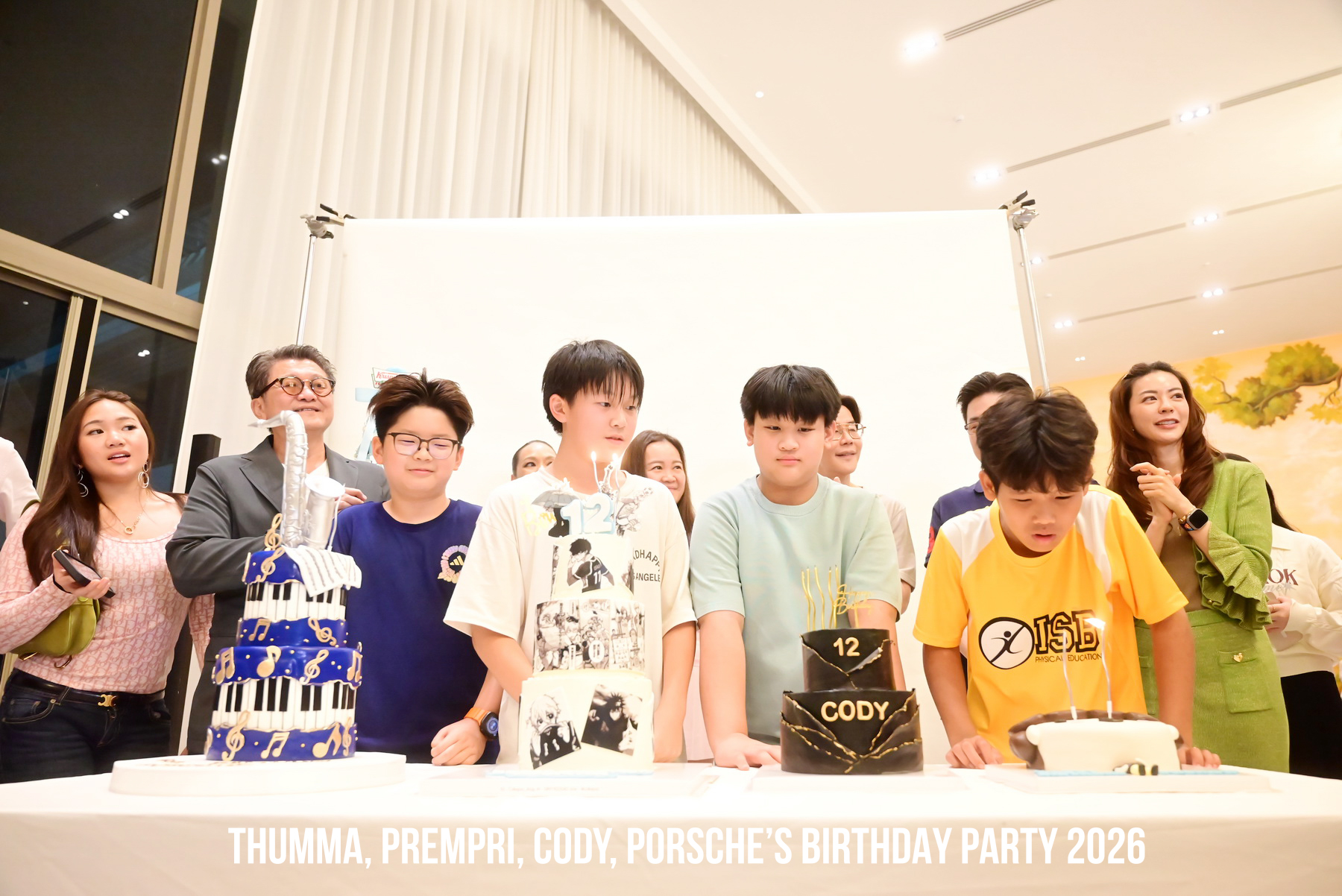 Thumma, Prempri, Cody, Porsche’s BIRTHDAY PARTY 2026