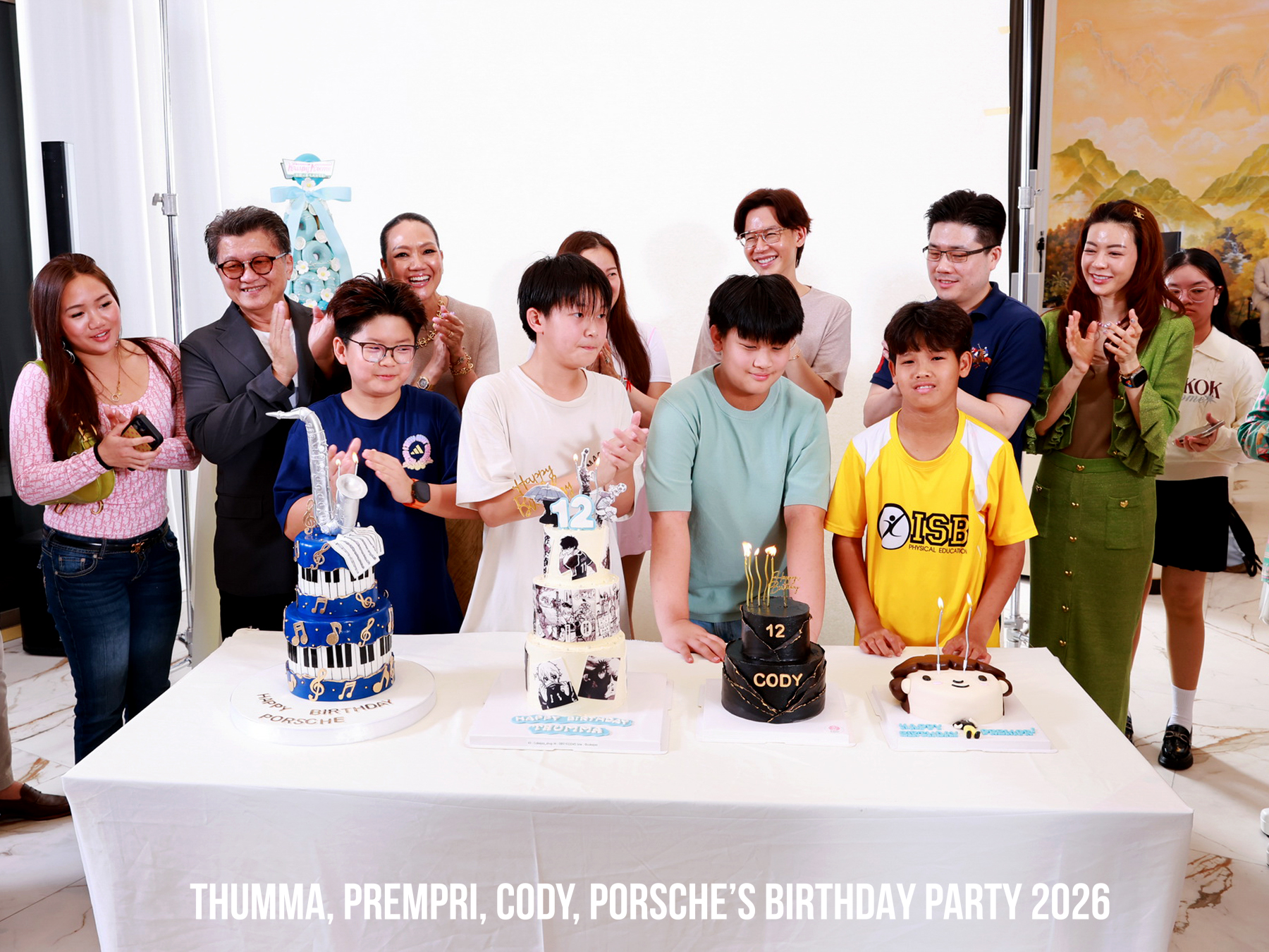 Thumma, Prempri, Cody, Porsche’s BIRTHDAY PARTY 2026