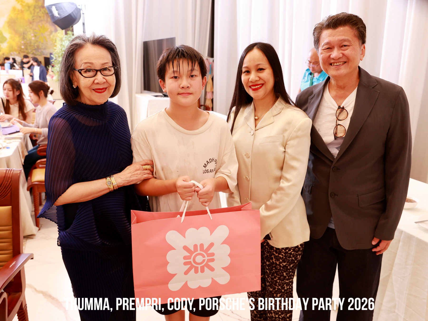Thumma, Prempri, Cody, Porsche’s BIRTHDAY PARTY 2026