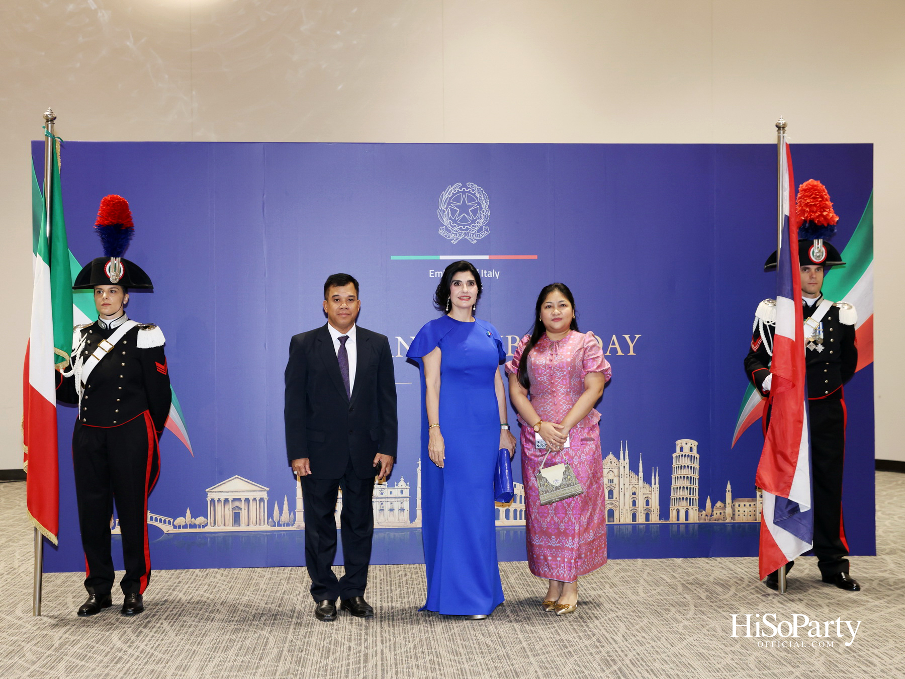 สถานเอกอัครราชทูตอิตาลีประจำประเทศไทย จัดงานฉลองครบรอบ 80 ปีแห่งสาธารณรัฐอิตาลีอย่างยิ่งใหญ่