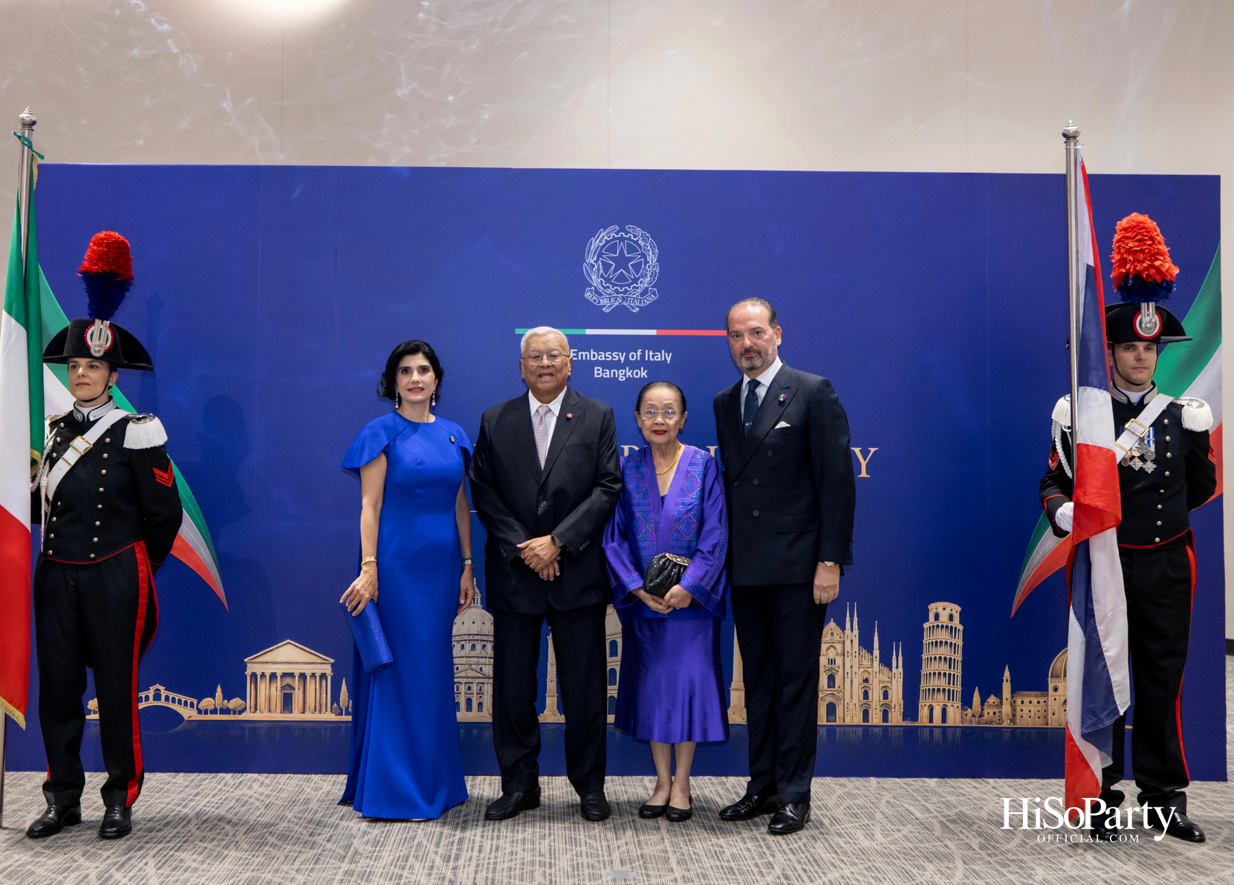 สถานเอกอัครราชทูตอิตาลีประจำประเทศไทย จัดงานฉลองครบรอบ 80 ปีแห่งสาธารณรัฐอิตาลีอย่างยิ่งใหญ่