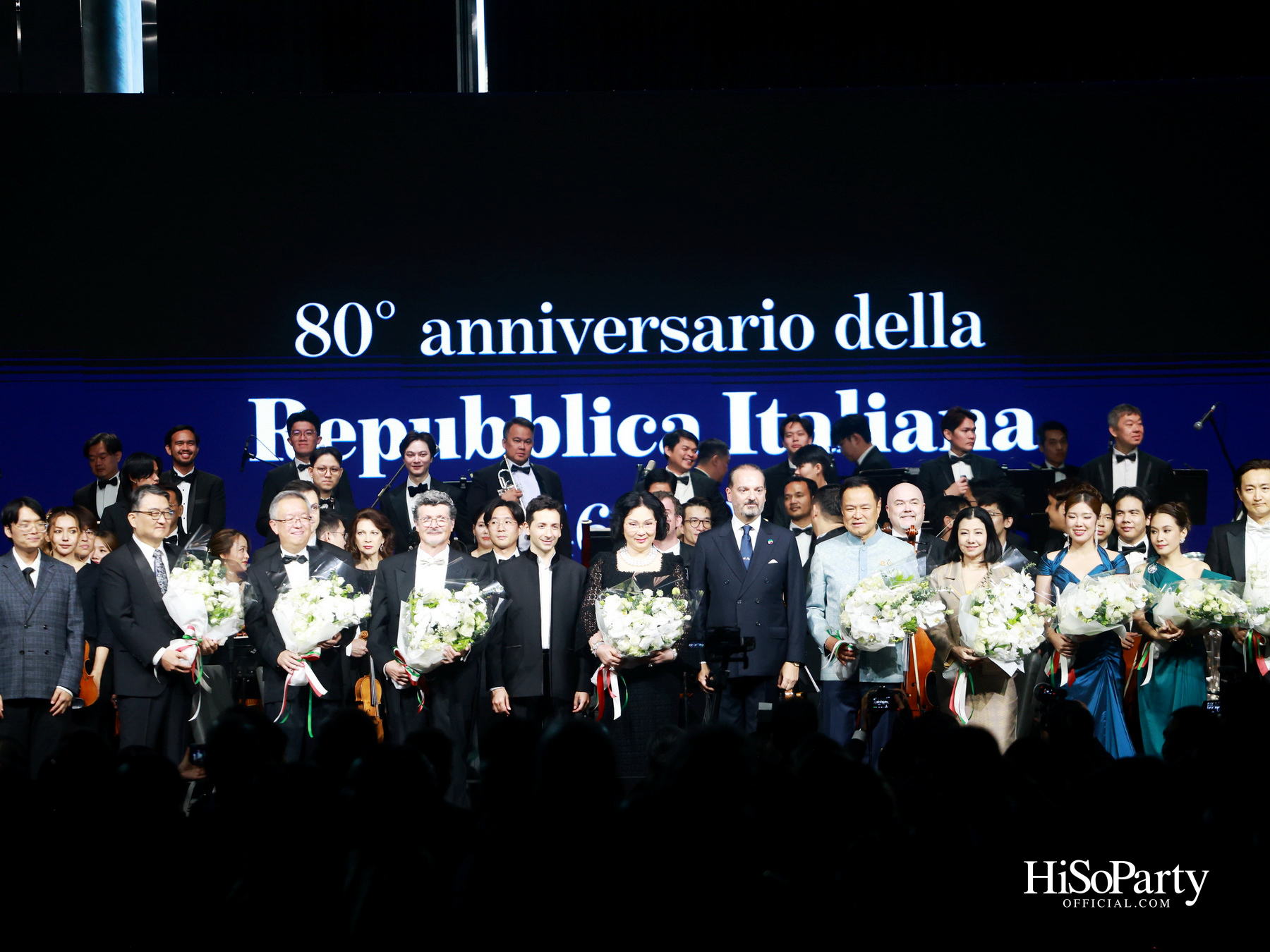 สถานเอกอัครราชทูตอิตาลีประจำประเทศไทย จัดงานฉลองครบรอบ 80 ปีแห่งสาธารณรัฐอิตาลีอย่างยิ่งใหญ่