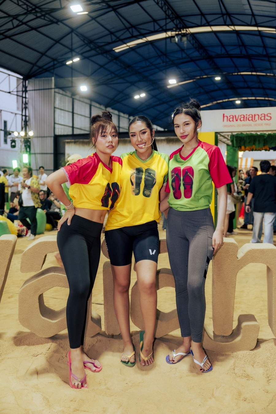 Havaianas ชวน ‘ติวเตอร์ - ยิม’ เปิดเกมความสนุกริมชายหาด พร้อมเปิดตัว ‘Top Nations Collection’