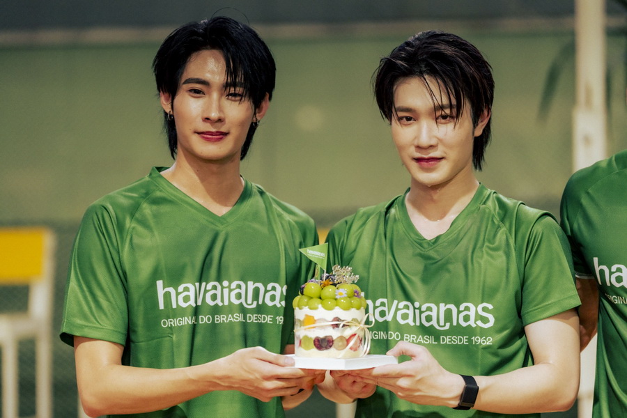 Havaianas ชวน ‘ติวเตอร์ - ยิม’ เปิดเกมความสนุกริมชายหาด พร้อมเปิดตัว ‘Top Nations Collection’