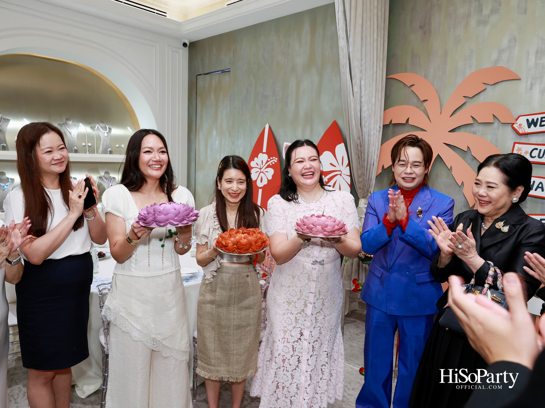 Beauty Gems จัด Sit-Down Lunch ร่วมเฉลิมฉลองเดือนแห่งวันเกิดของ คุณหญิง - ปรียามล, คุณบิ๋ง - นันทมาลี และคุณแนน – รัชชตะ